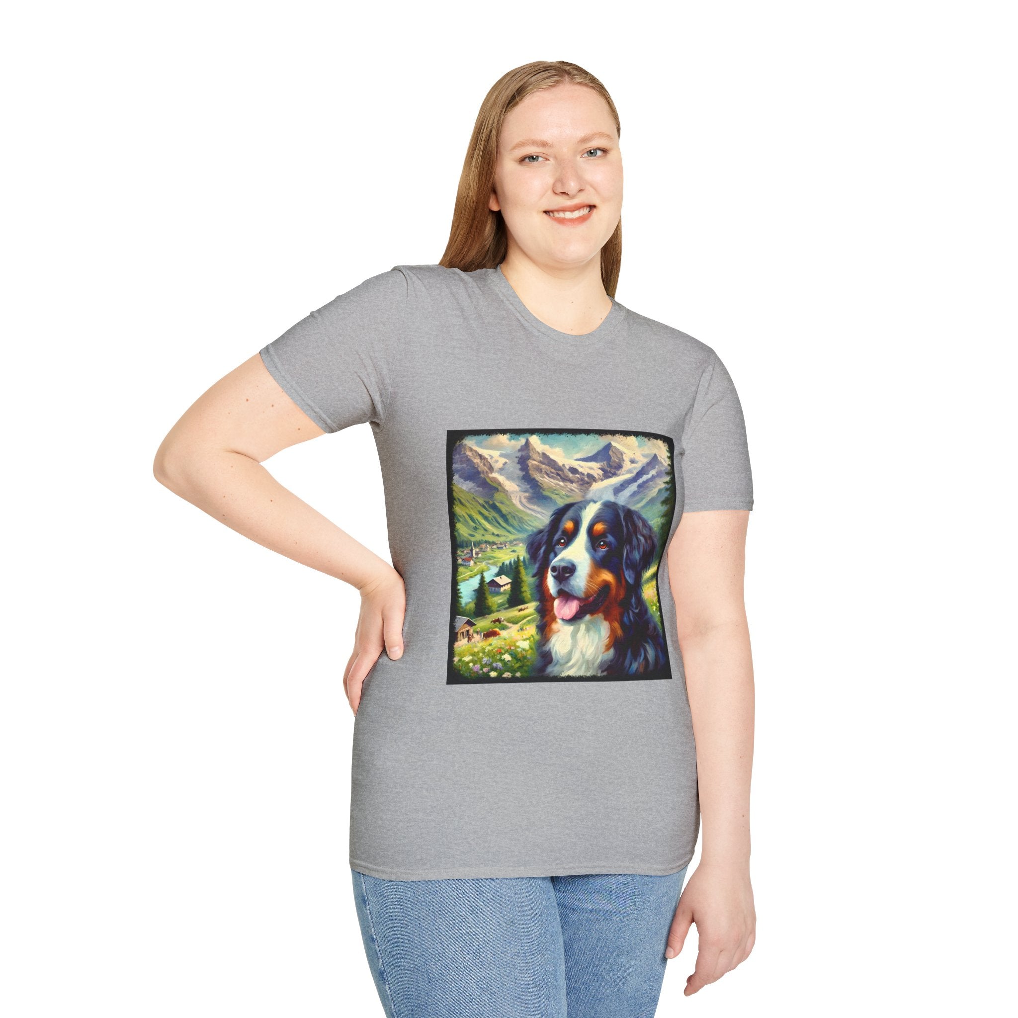 Bernese Mountain Dog Swiss Classic | Unisex Dog T-Shirt