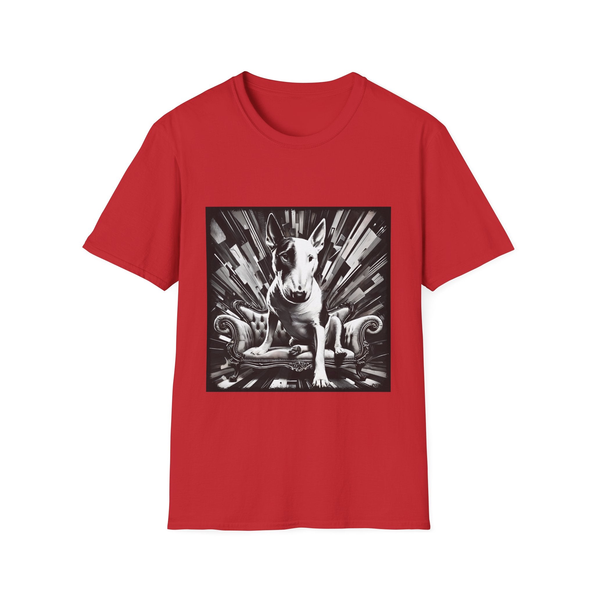 Bull Terrier B&W Bold | Unisex Dog T-Shirt