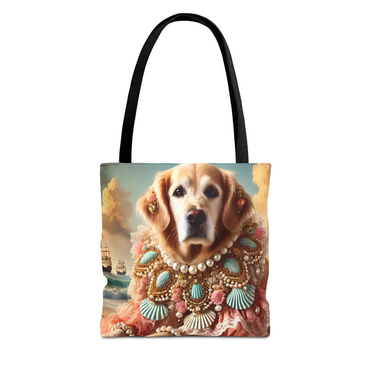 Golden Retriever Tote Bag | Beach Beauty Dog Lover Gift