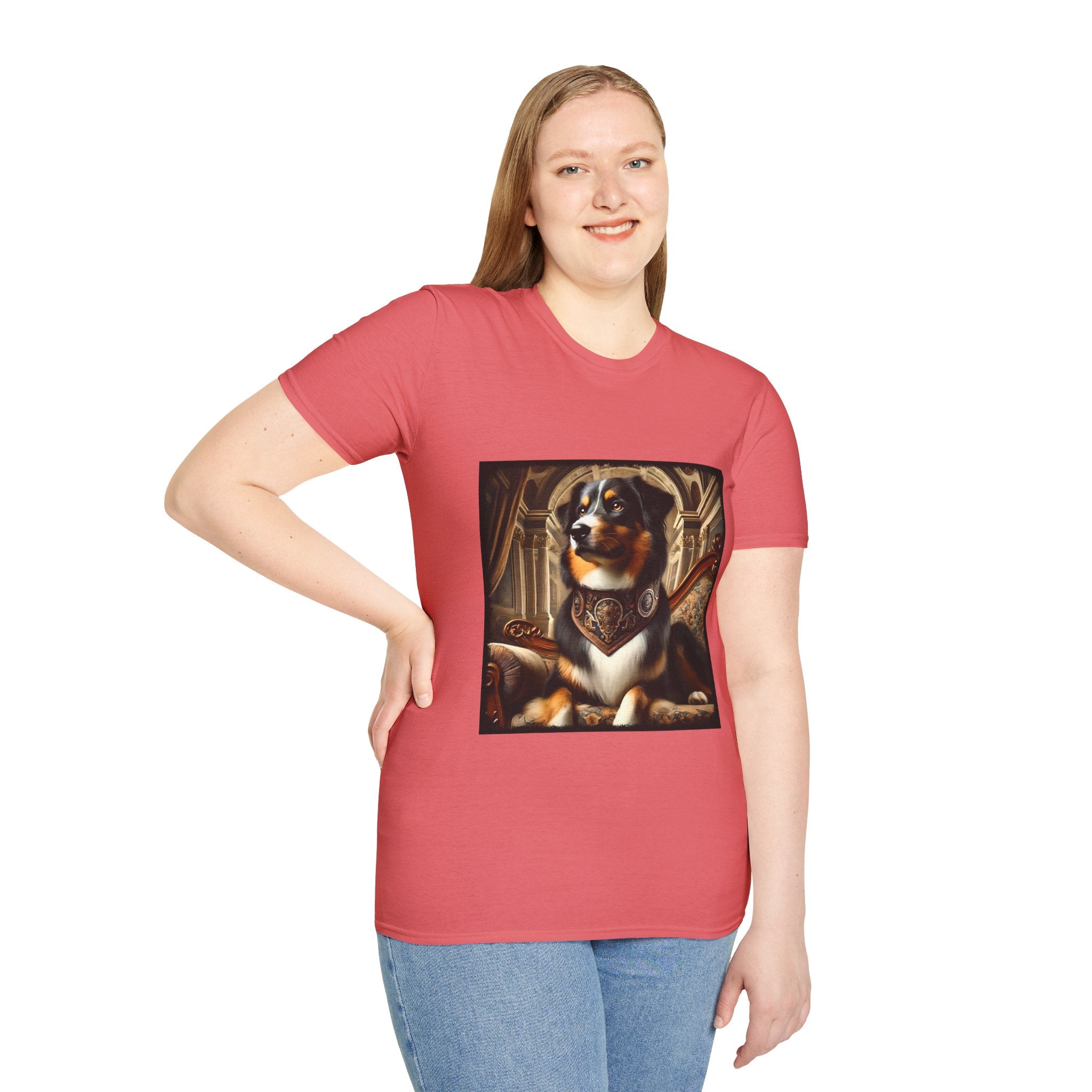 Australian Shepherd Posh Prince | Unisex Dog T-Shirt
