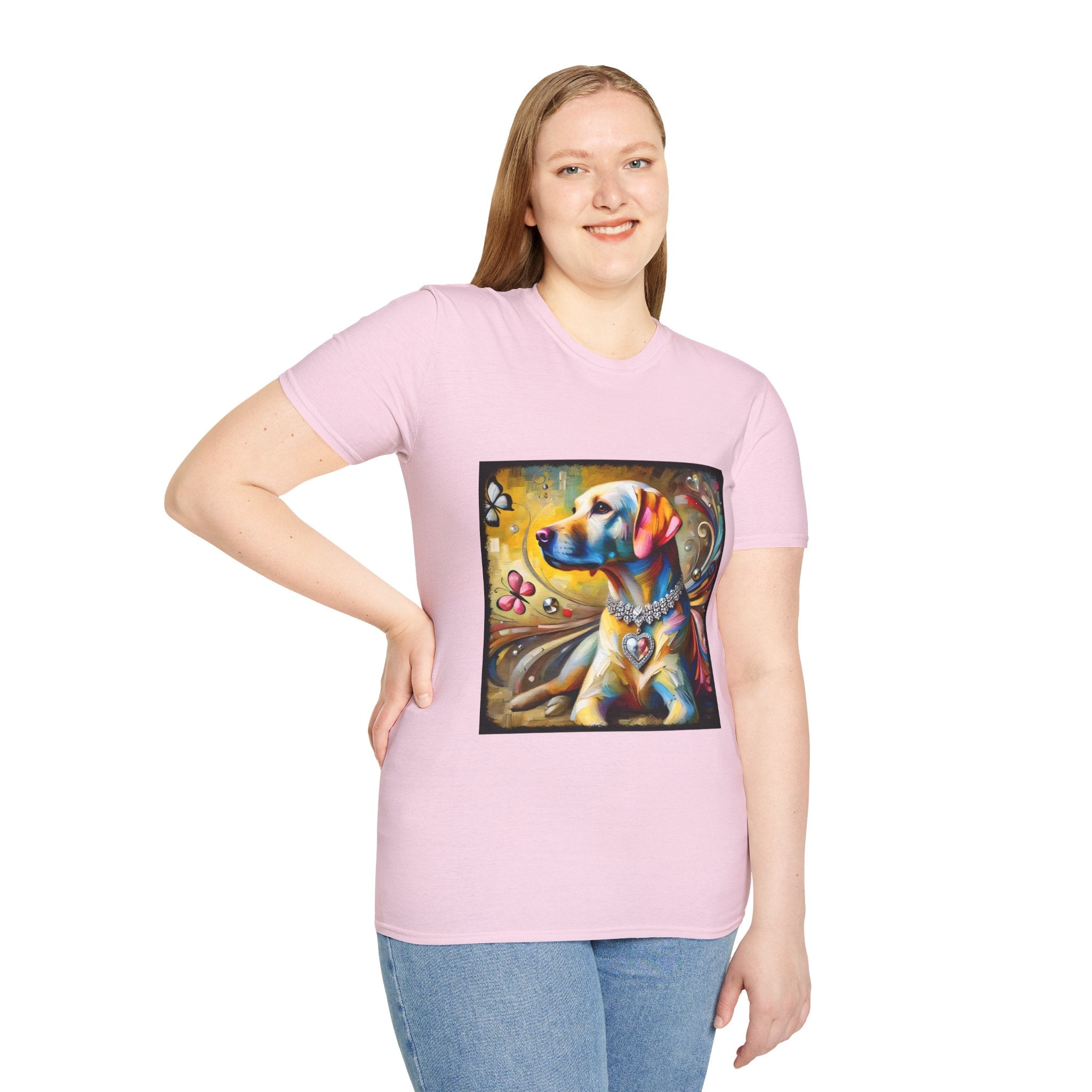 Labrador Retriever Diamond Heart Classic | Unisex Dog T-Shirt