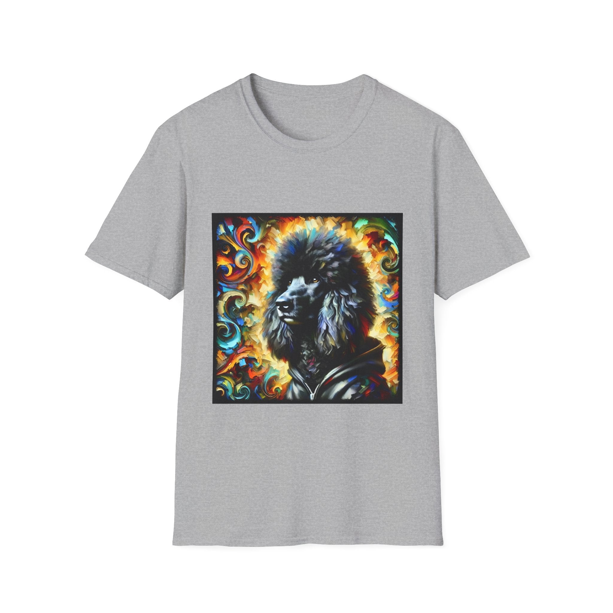 Poodle Giant Swirl | Unisex Dog T-Shirt