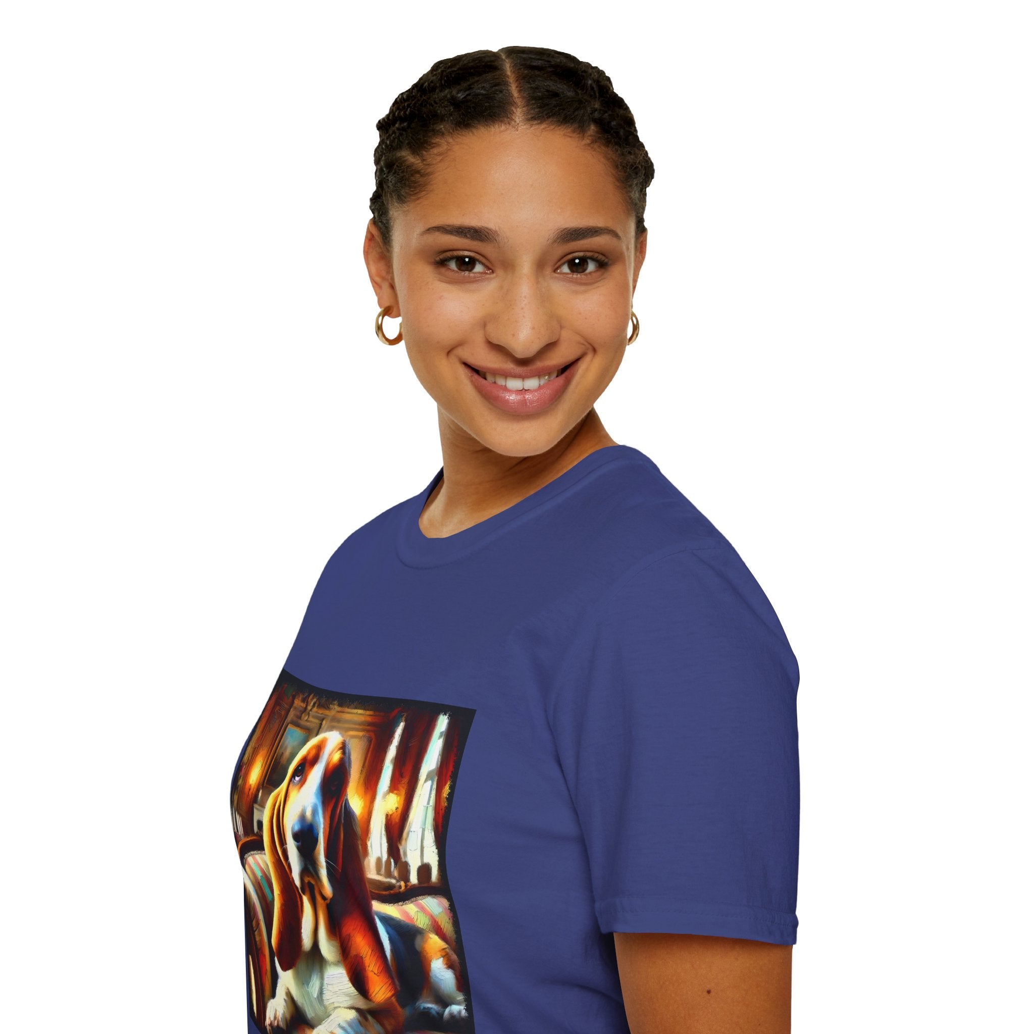Basset Hound Warm Classic | Unisex Dog T-Shirt