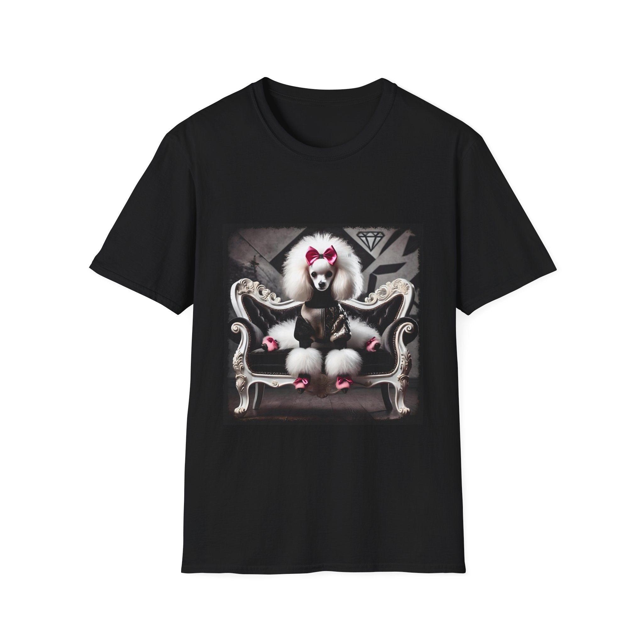 Poodle High Fashion Diva | Unisex Dog T-Shirt