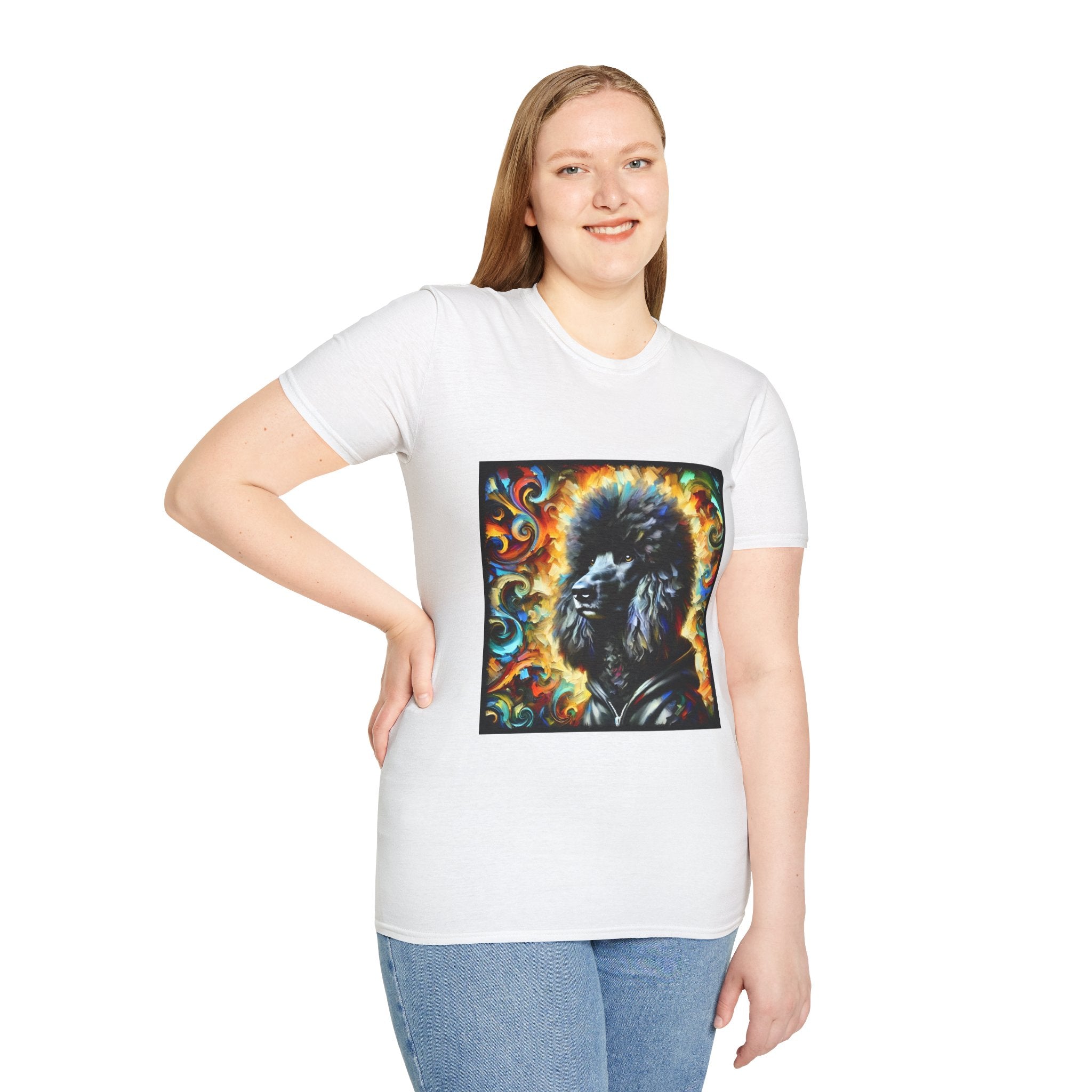 Poodle Giant Swirl | Unisex Dog T-Shirt