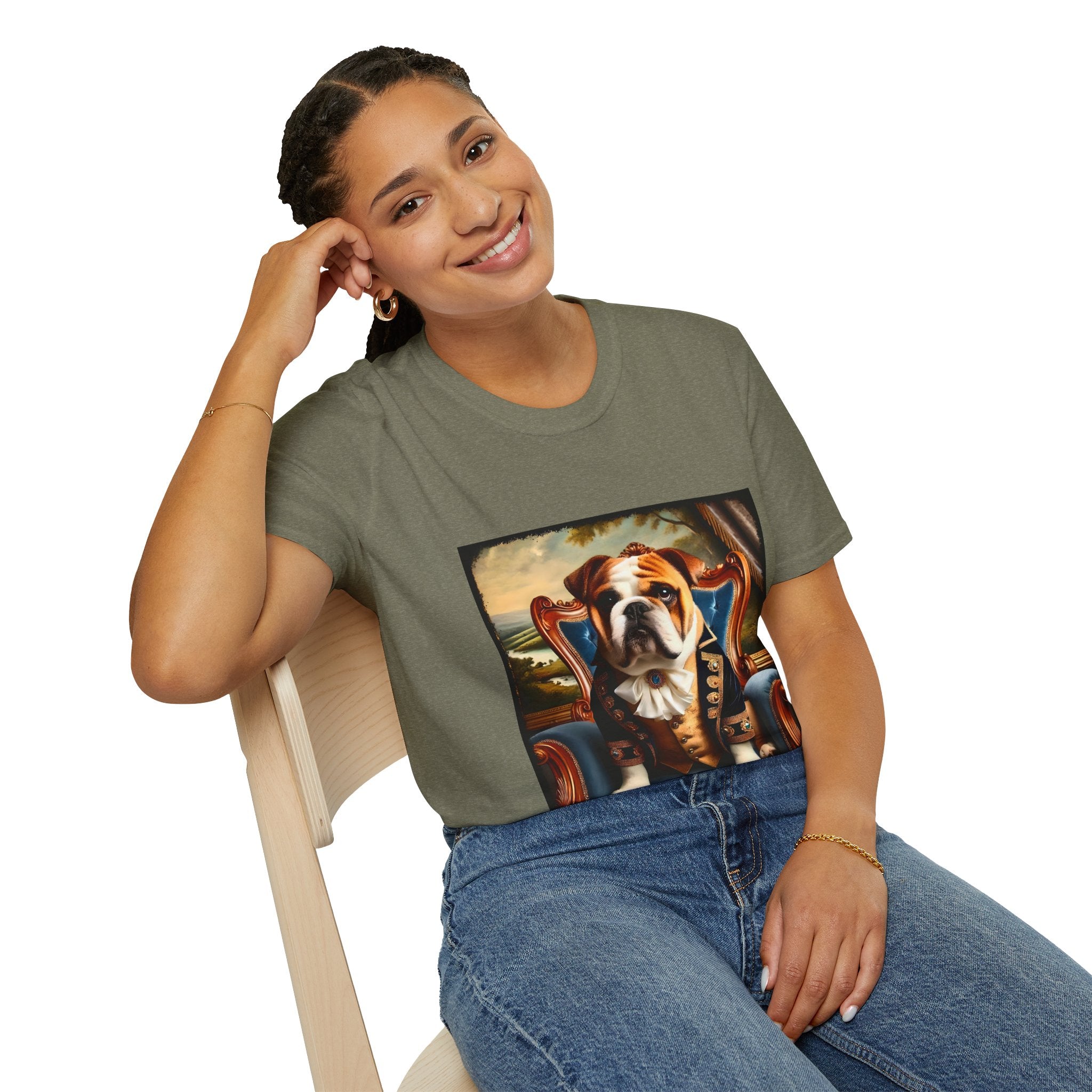 Bulldog Bougie Baron | Unisex Dog T-Shirt