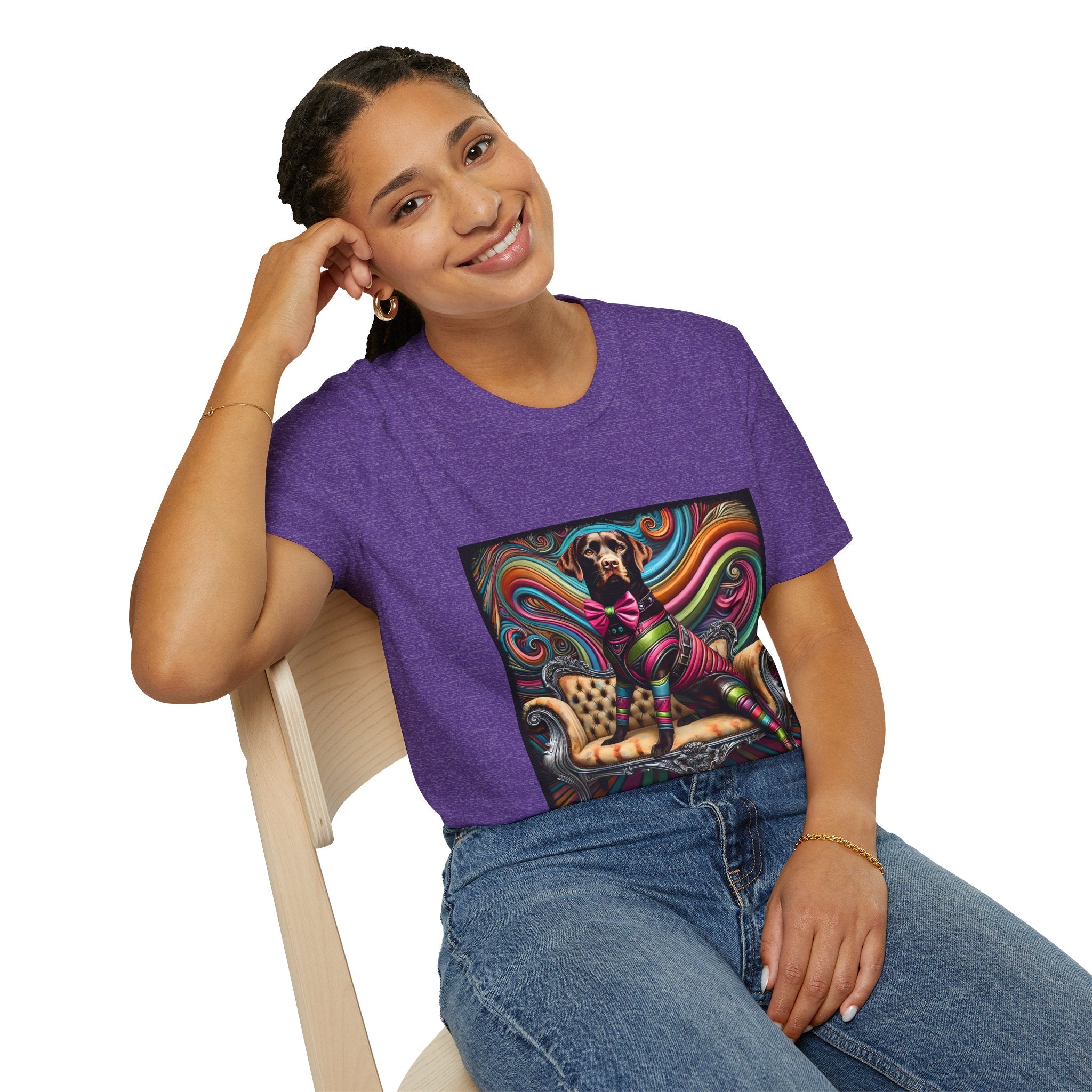 Labrador Retriever Bold Rocker | Unisex Dog T-Shirt