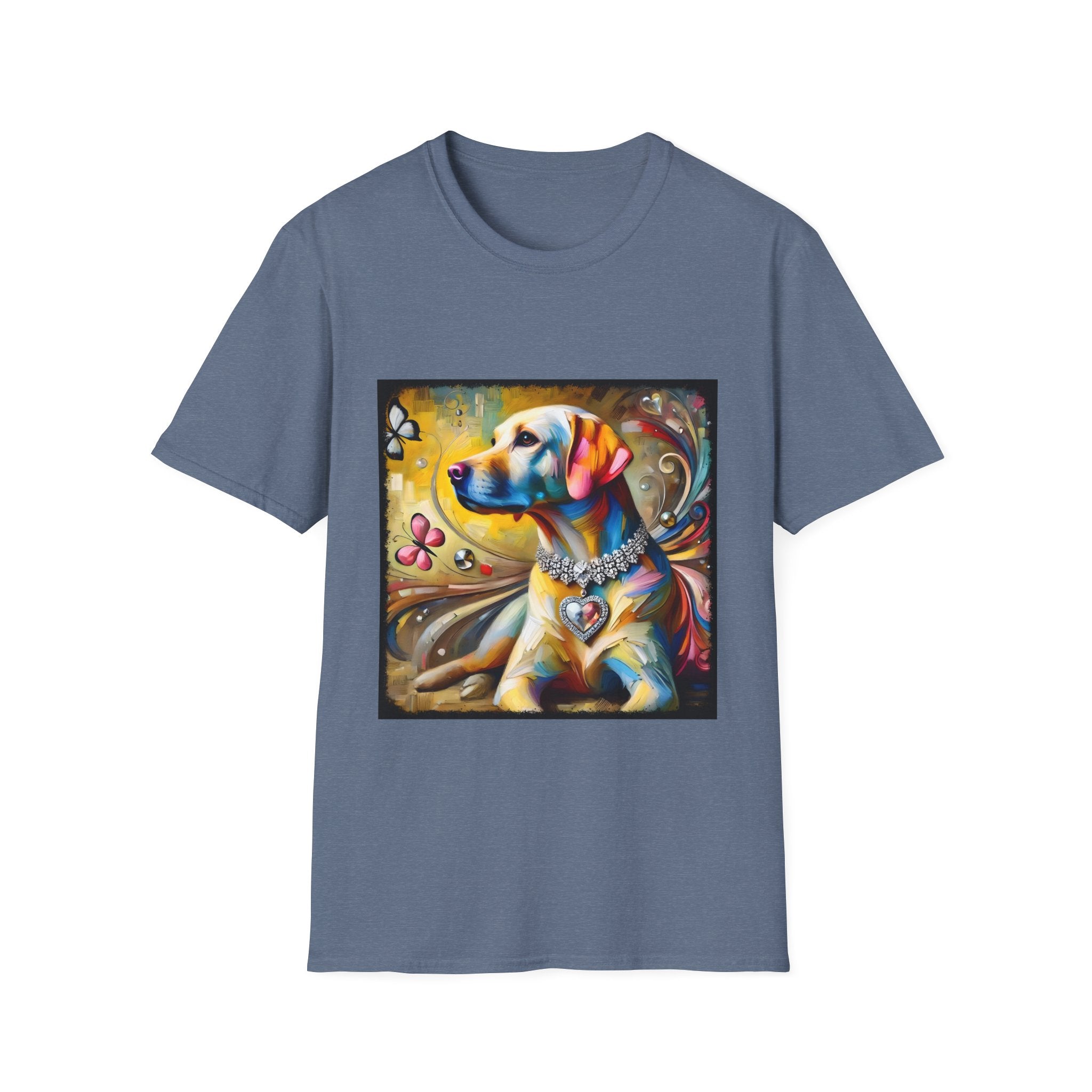 Labrador Retriever Diamond Heart Classic | Unisex Dog T-Shirt