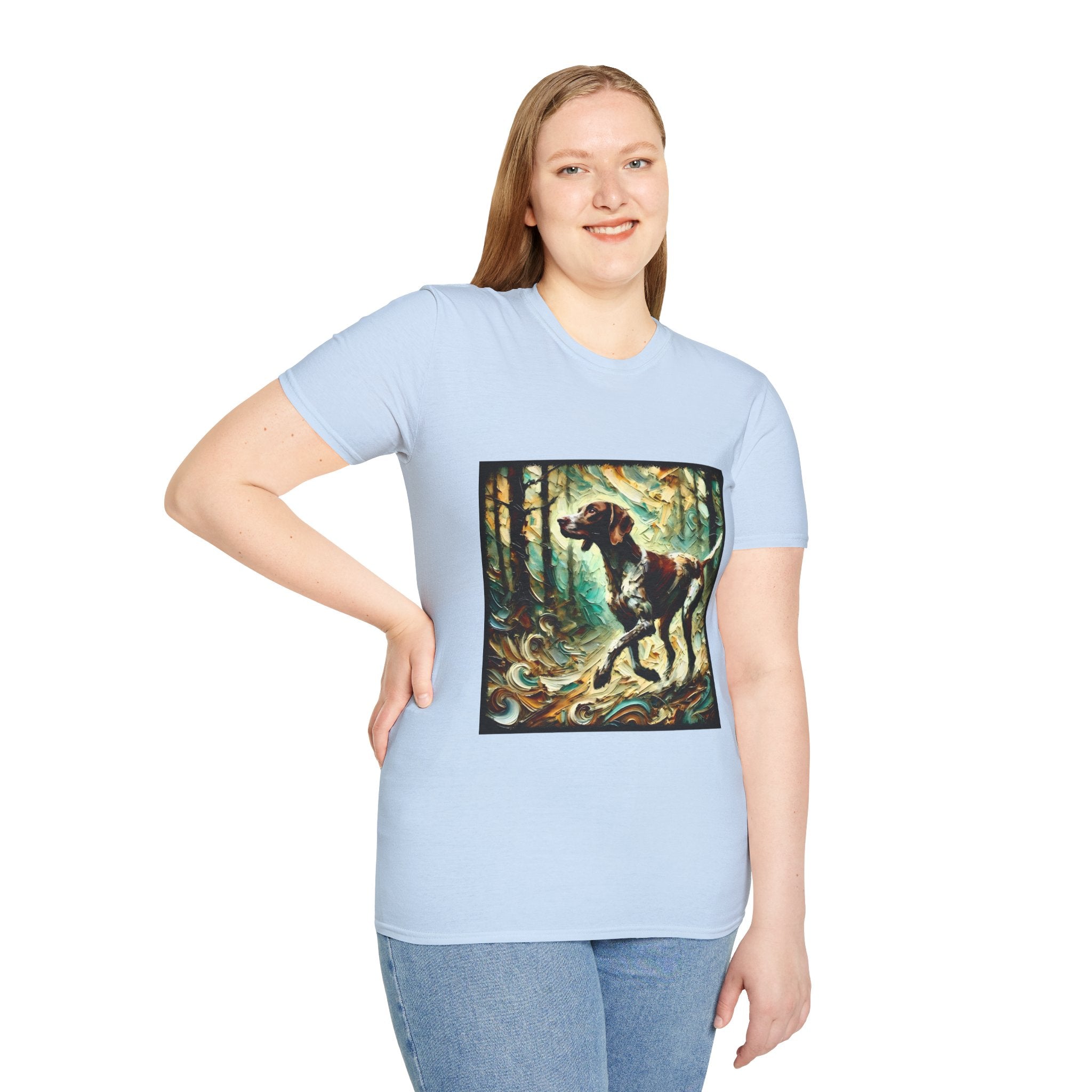 German Shorthaired Pointer Woodland Classic | Unisex Dog T-Shirt