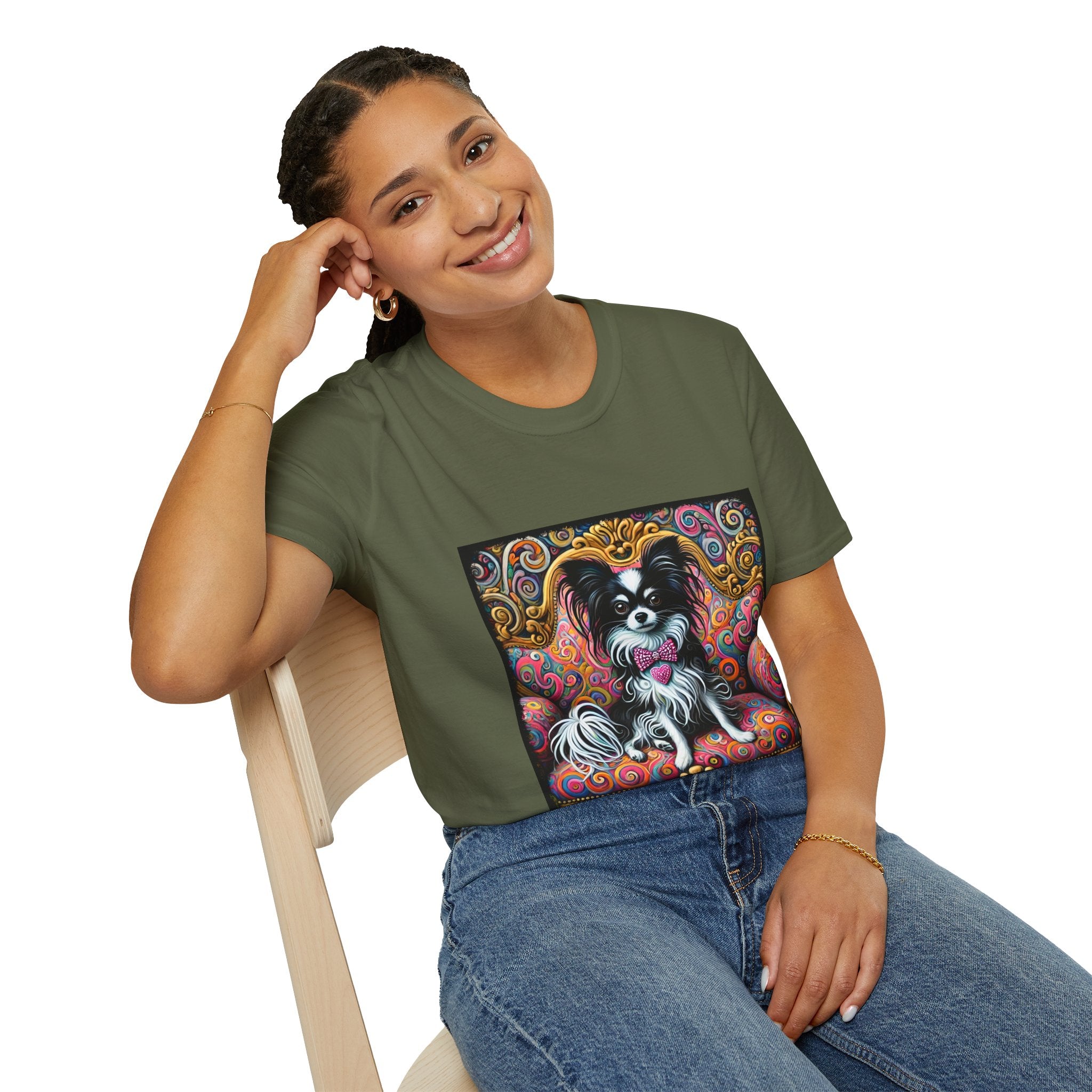 Chihuahua Love Swirl II | Unisex Dog T-Shirt