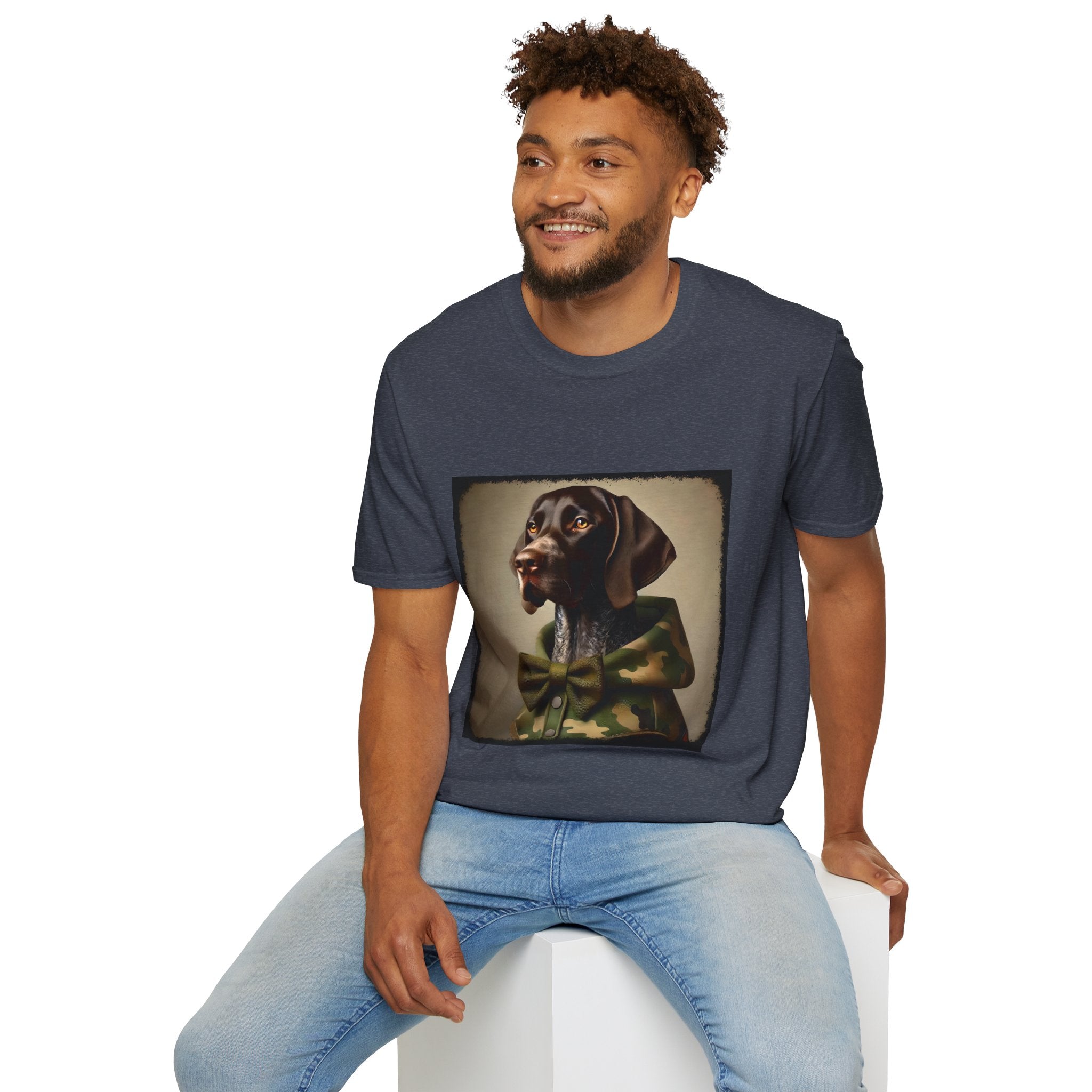 German Shorthaired Pointer Camo Cutie II | Unisex Dog T-Shirt