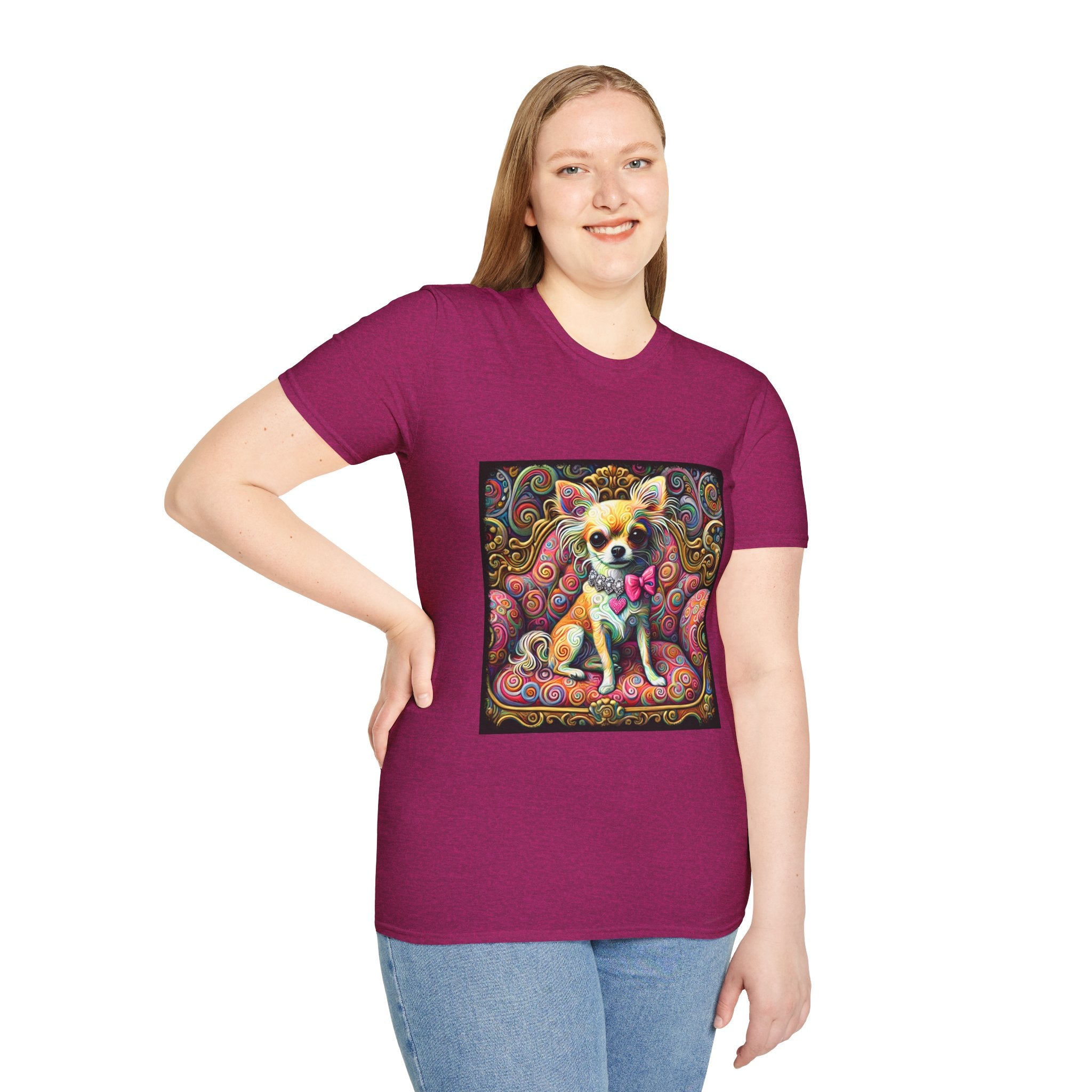 Chihuahua Love Swirl | Unisex Dog T-Shirt