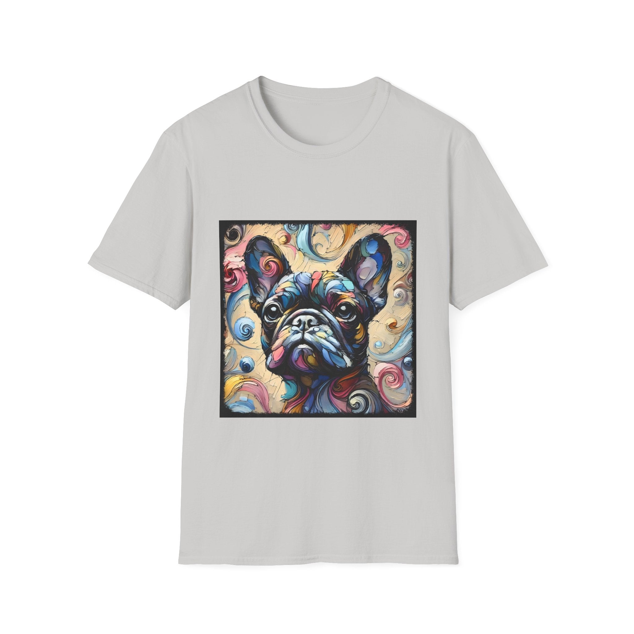 French Bulldog Shirt | Pastel Swirl Dog Lover Tee