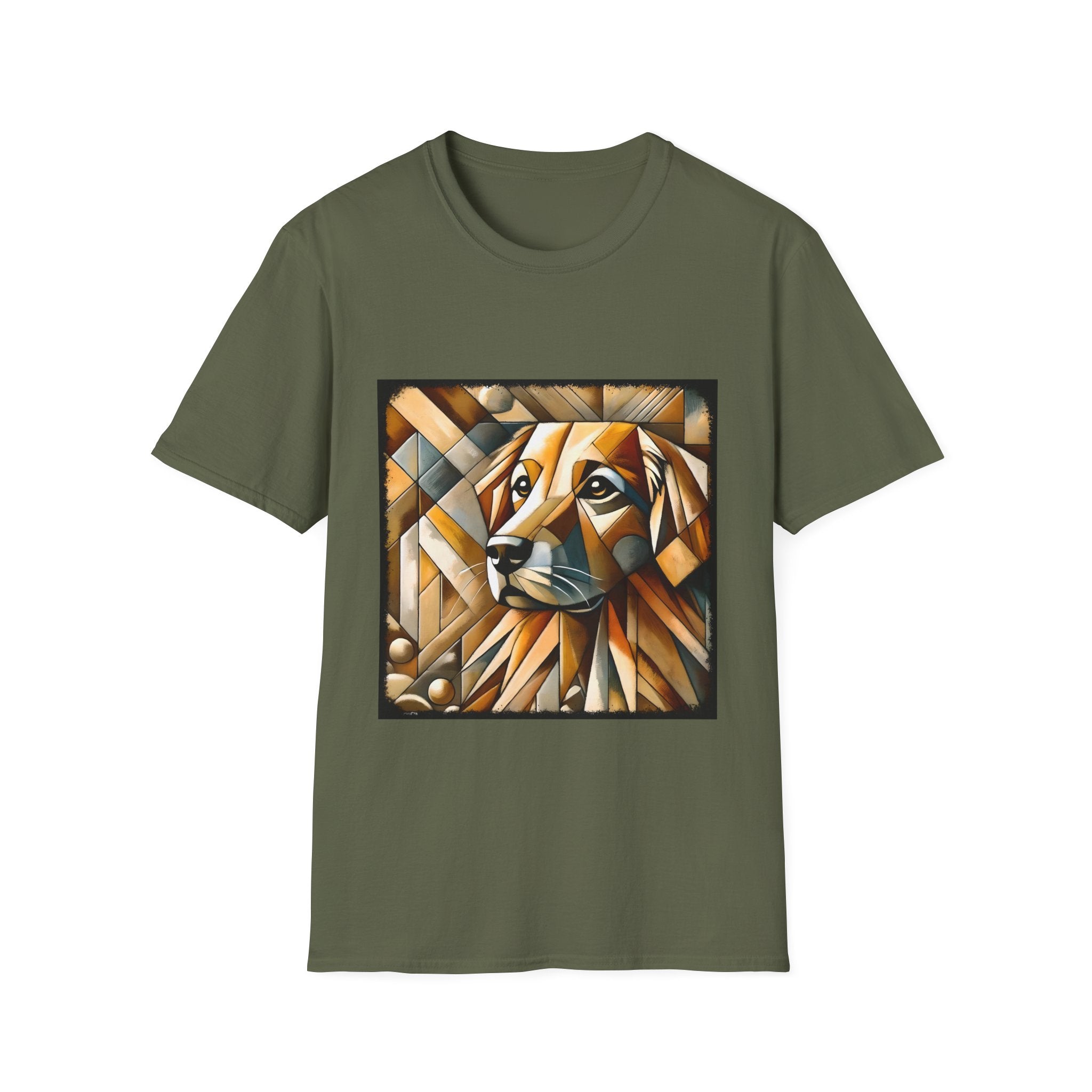Golden Retriever Shirt | Geometric Dog Lover Tee
