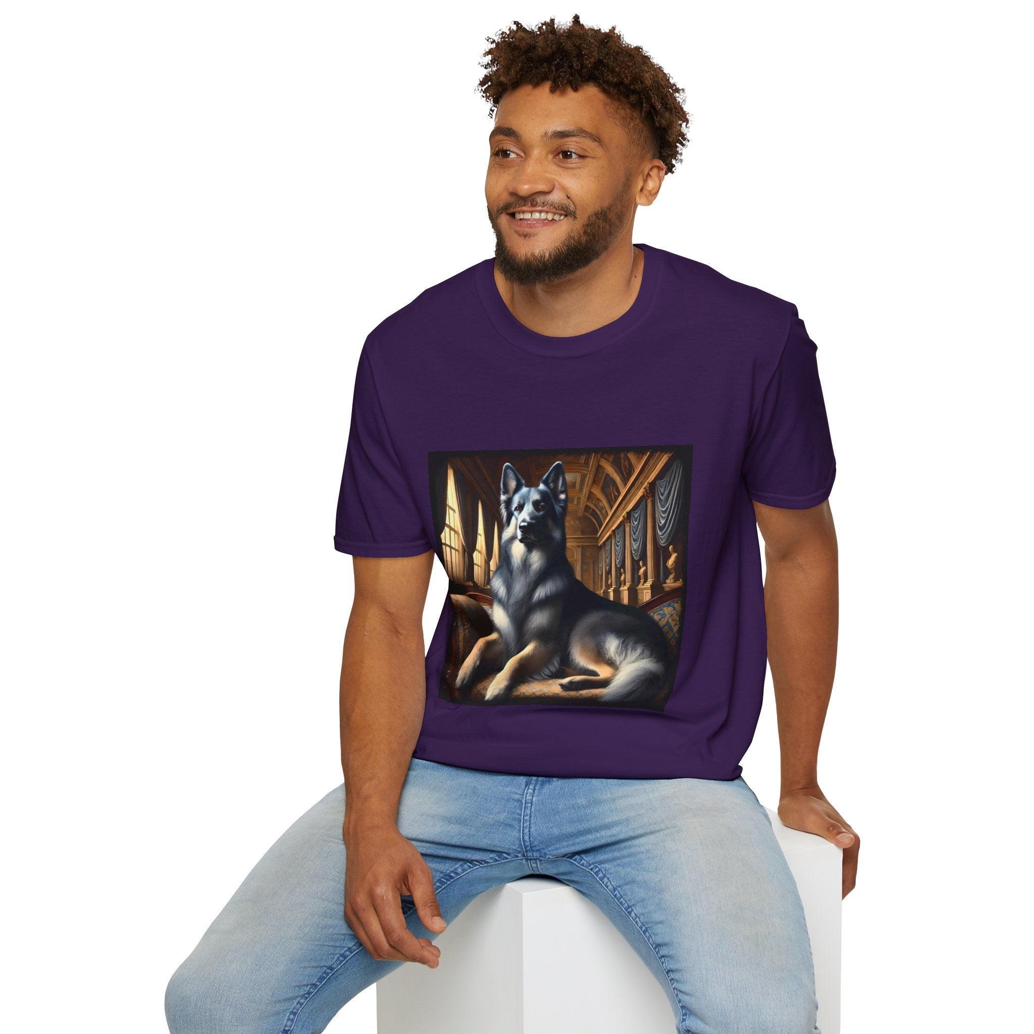 German Shepherd Blue Royal | Unisex Dog T-Shirt