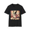 Boston Terrier Pink Bow Classic | Unisex Dog T-Shirt