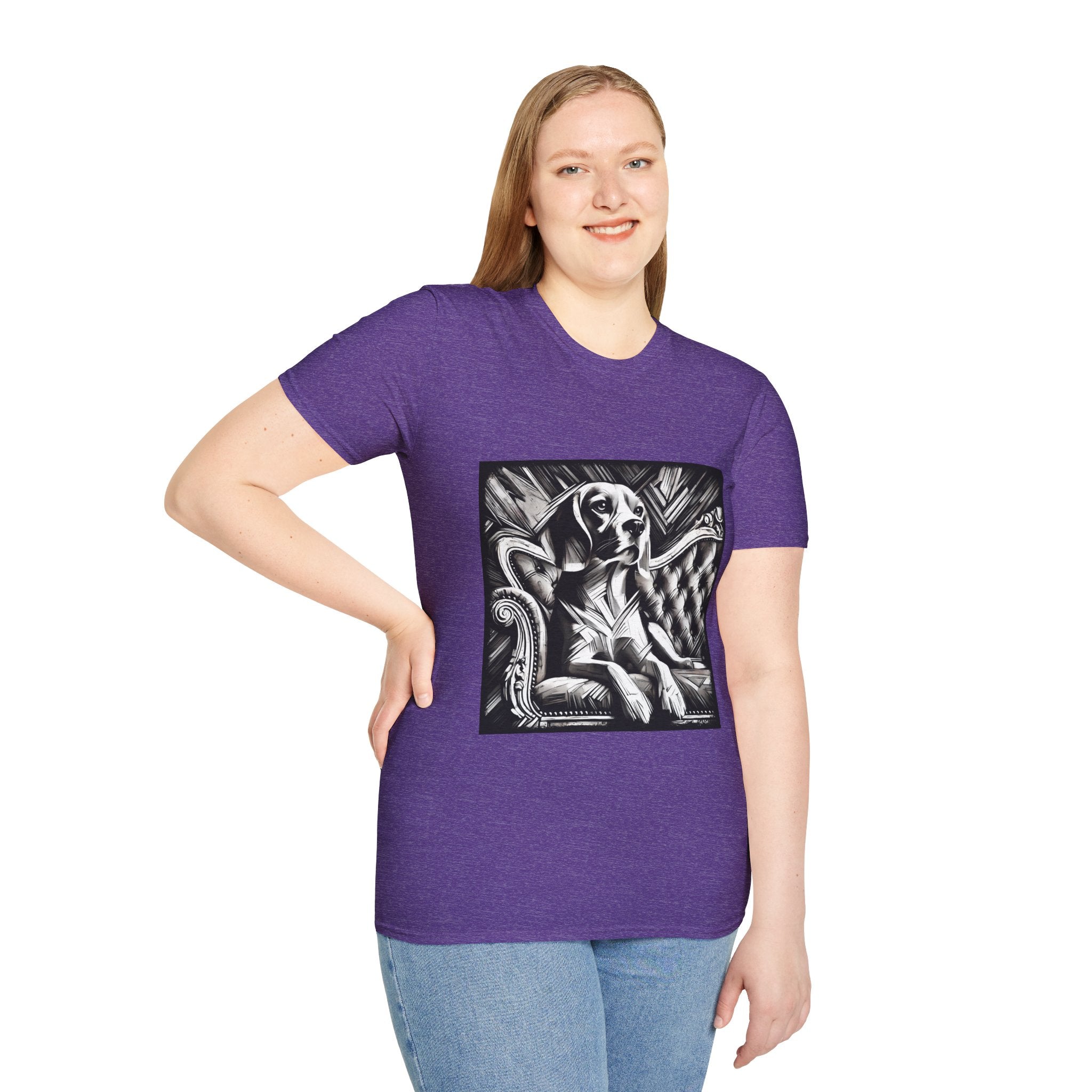 Beagle B&W Bold | Unisex Dog T-Shirt
