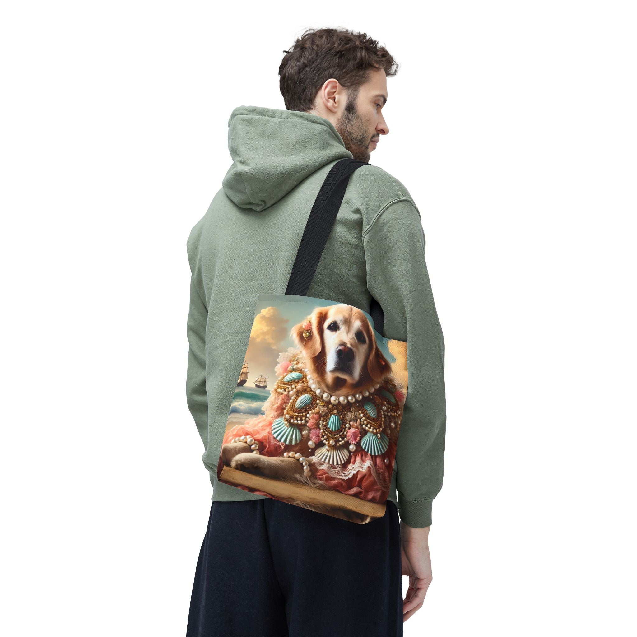 Golden Retriever Tote Bag | Beach Beauty Dog Lover Gift