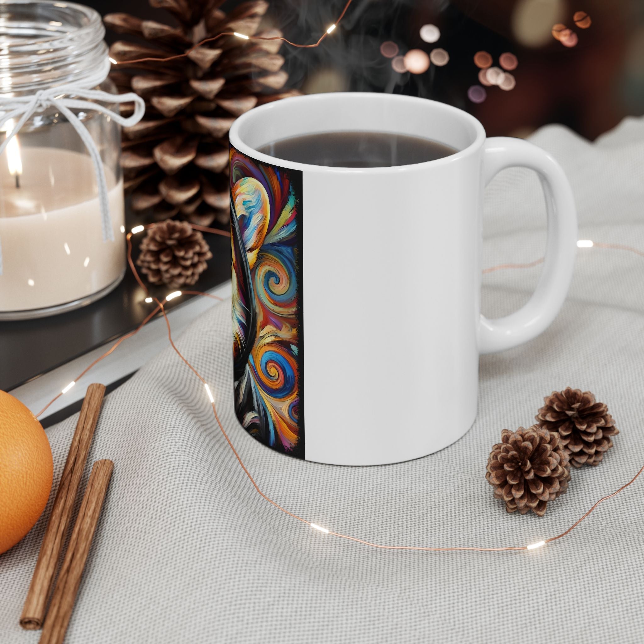Pembroke Welsh Corgi Mug | Relaxed Swirl Dog Lover Gift