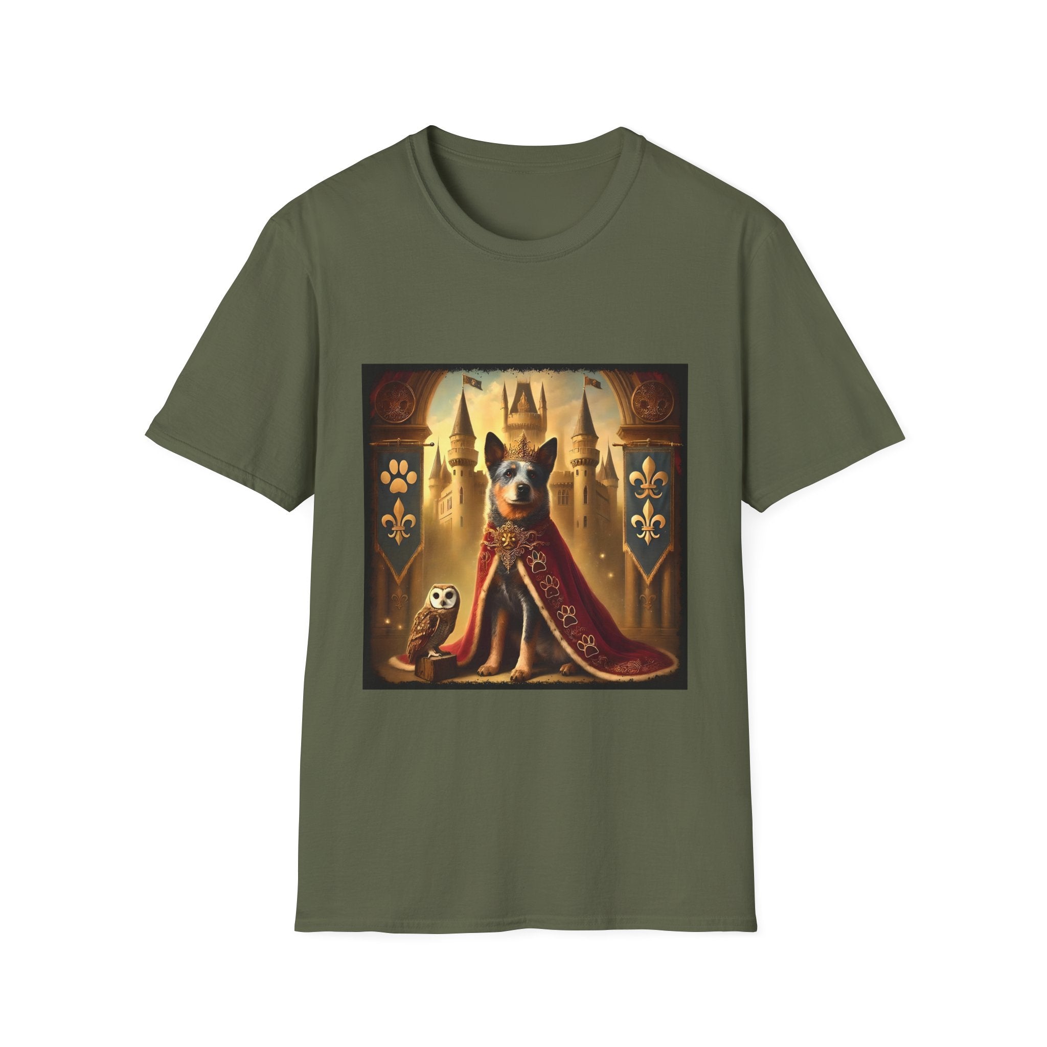 Australian Cattle Dog Velvet King | Unisex Dog T-Shirt