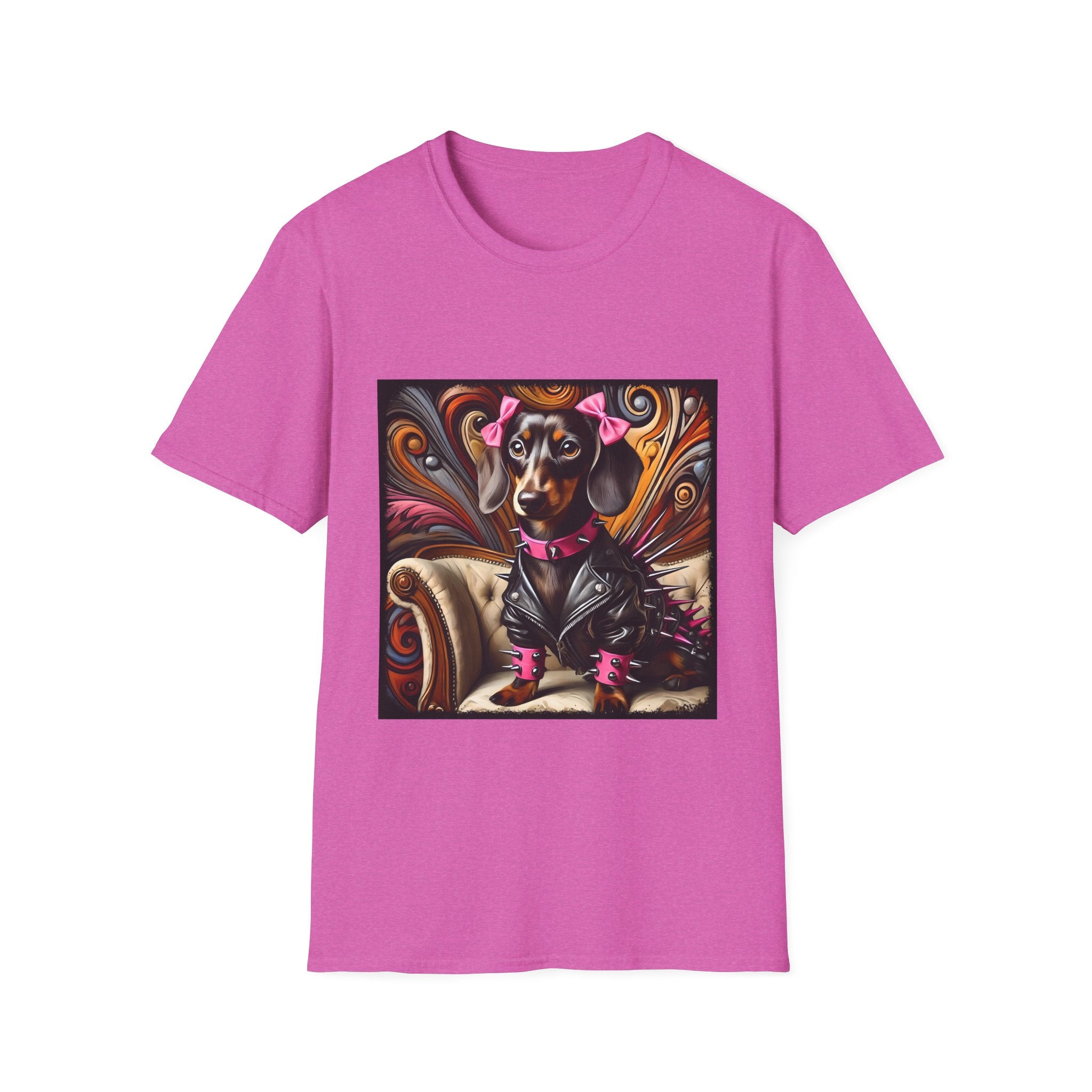 Dachshund Edgy Rocker | Unisex Dog T-Shirt
