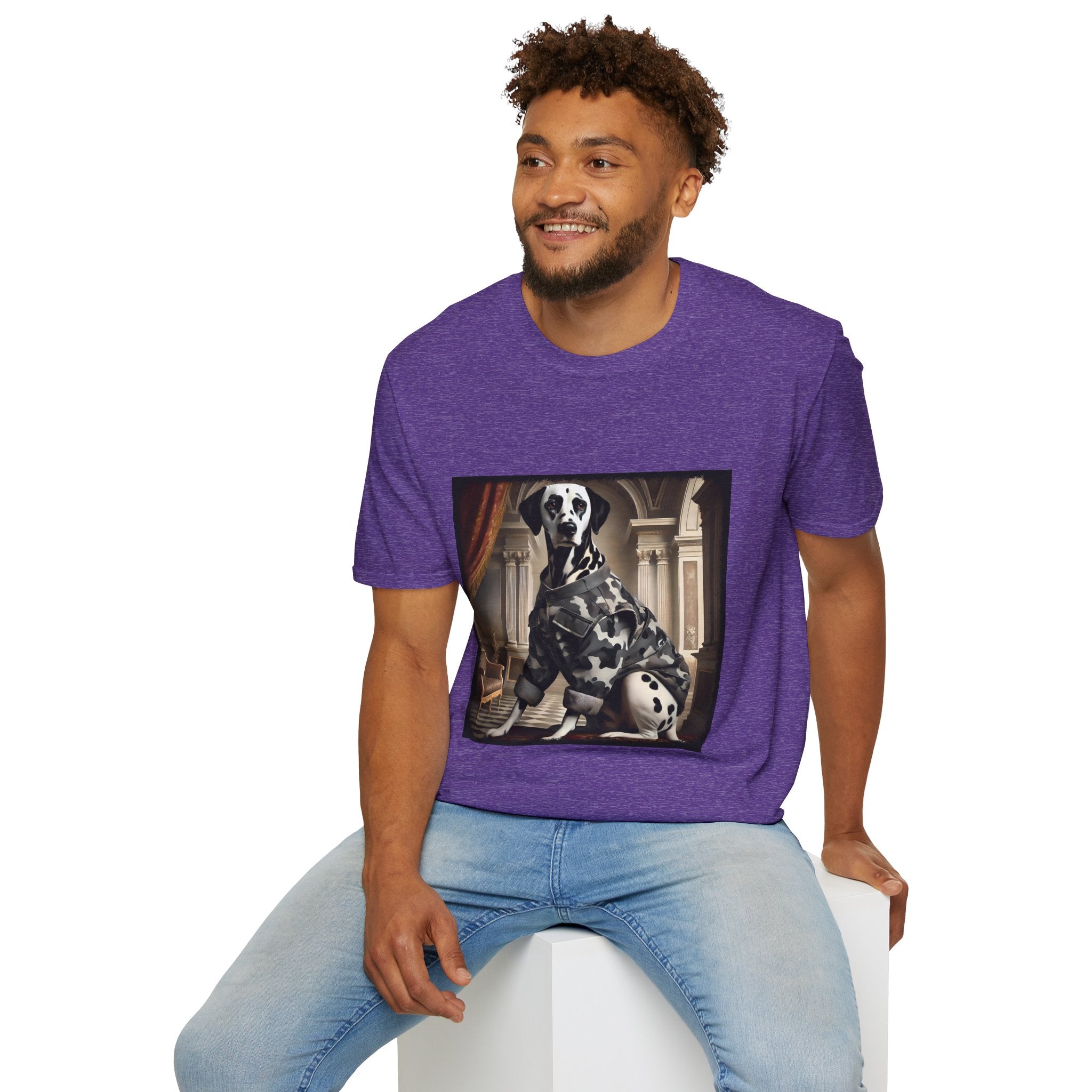 Dalmatian Camo Cutie | Unisex Dog T-Shirt