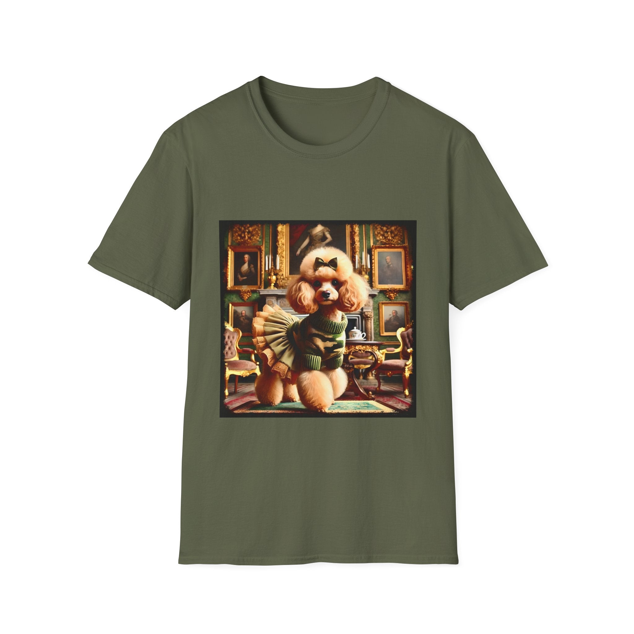 Poodle Luxe Camo | Unisex Dog T-Shirt