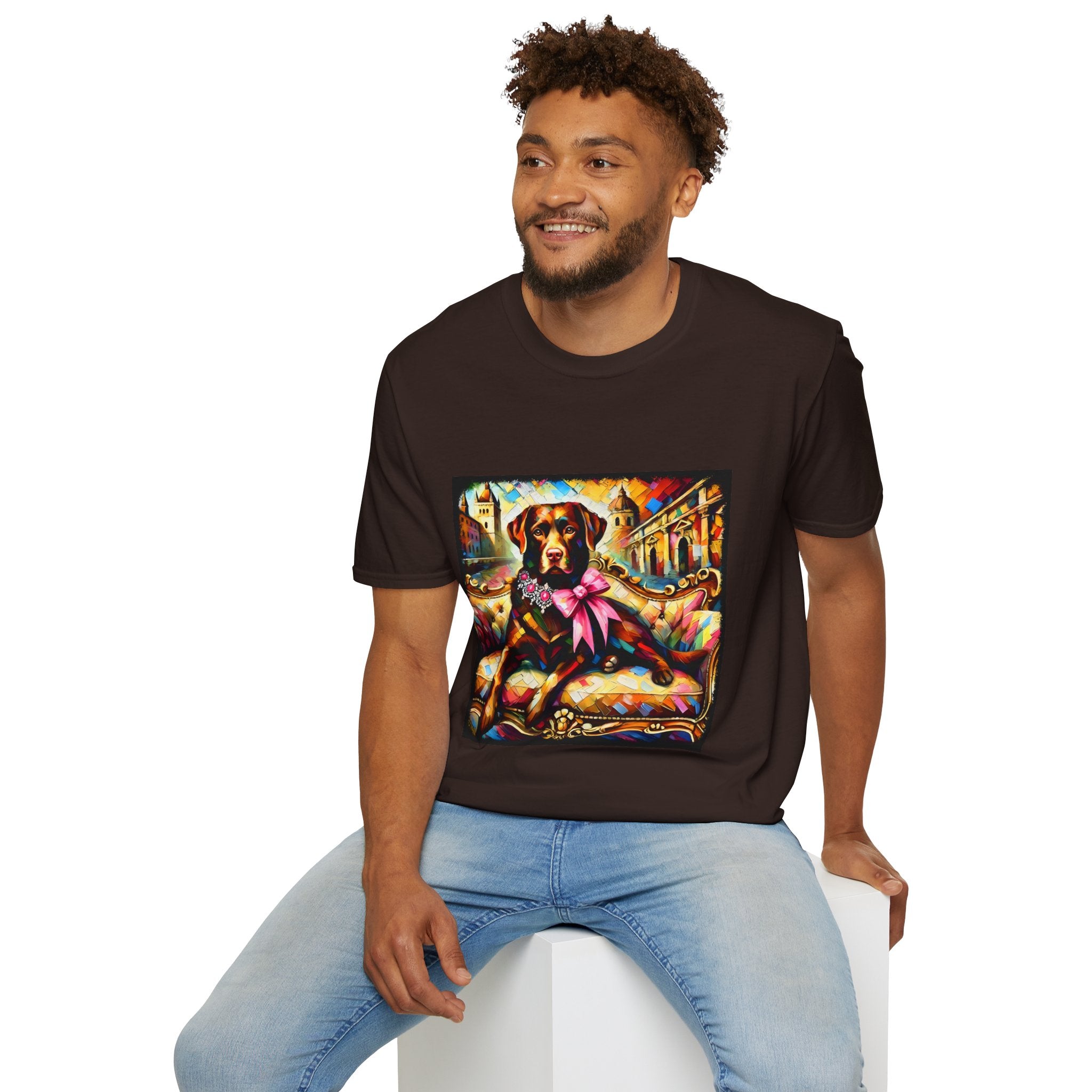 Labrador Retriever Diamond Princess Classic | Unisex Dog T-Shirt