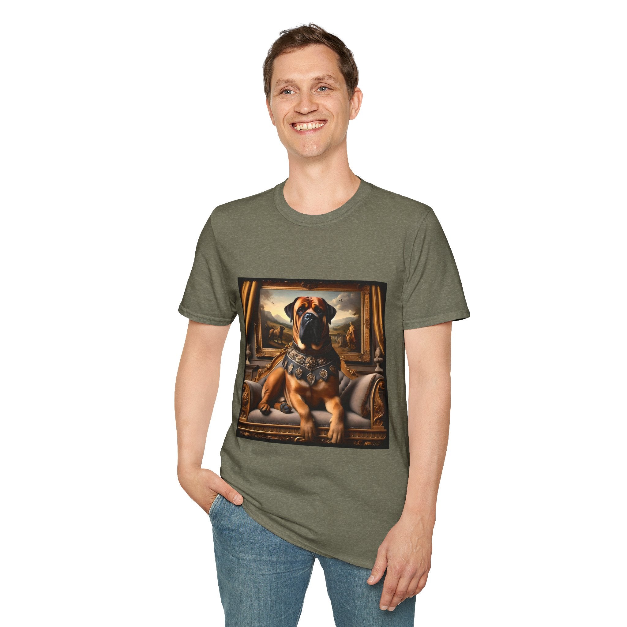 Bullmastiff Posh Prince | Unisex Dog T-Shirt