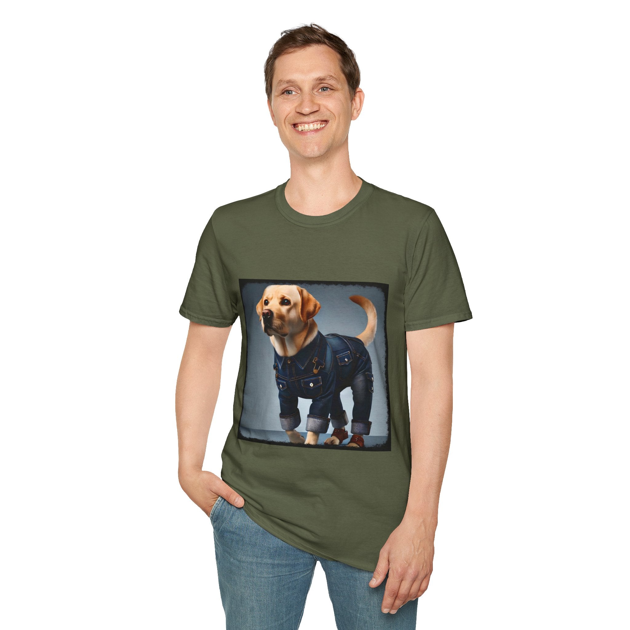 Labrador Retriever Denim Dream | Unisex Dog T-Shirt