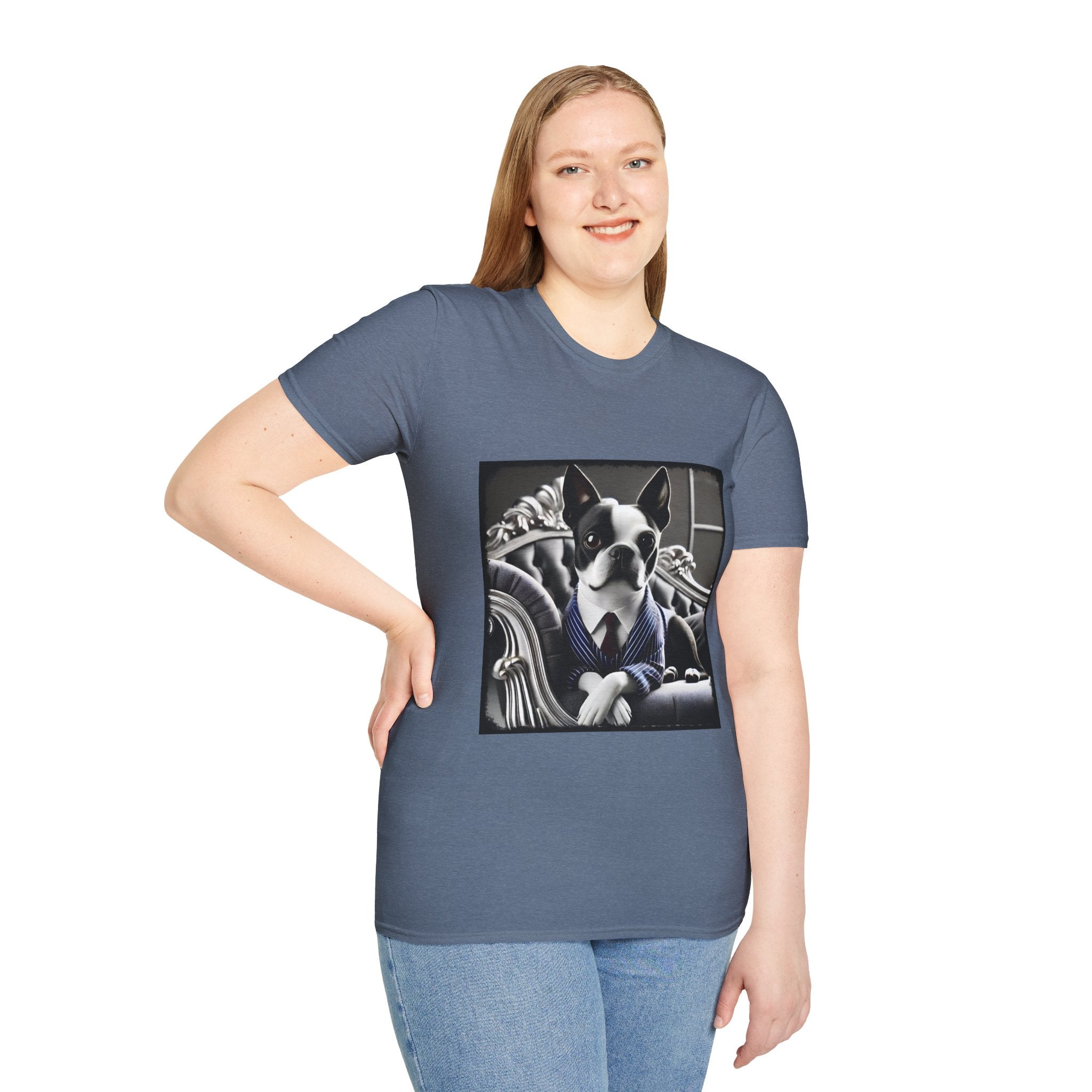 Boston Terrier Dapper Dude | Unisex Dog T-Shirt