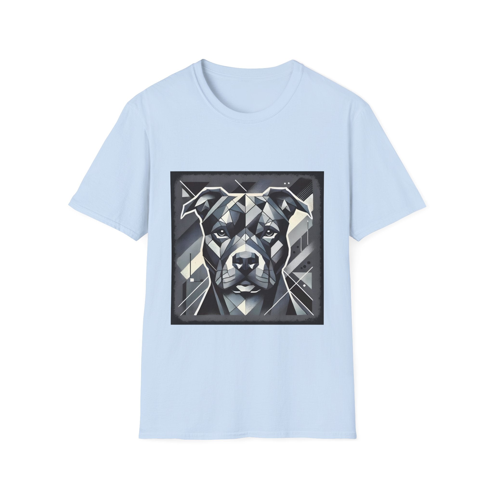 American Pit Bull Terrier Shirt | Geometric Dog Lover Tee
