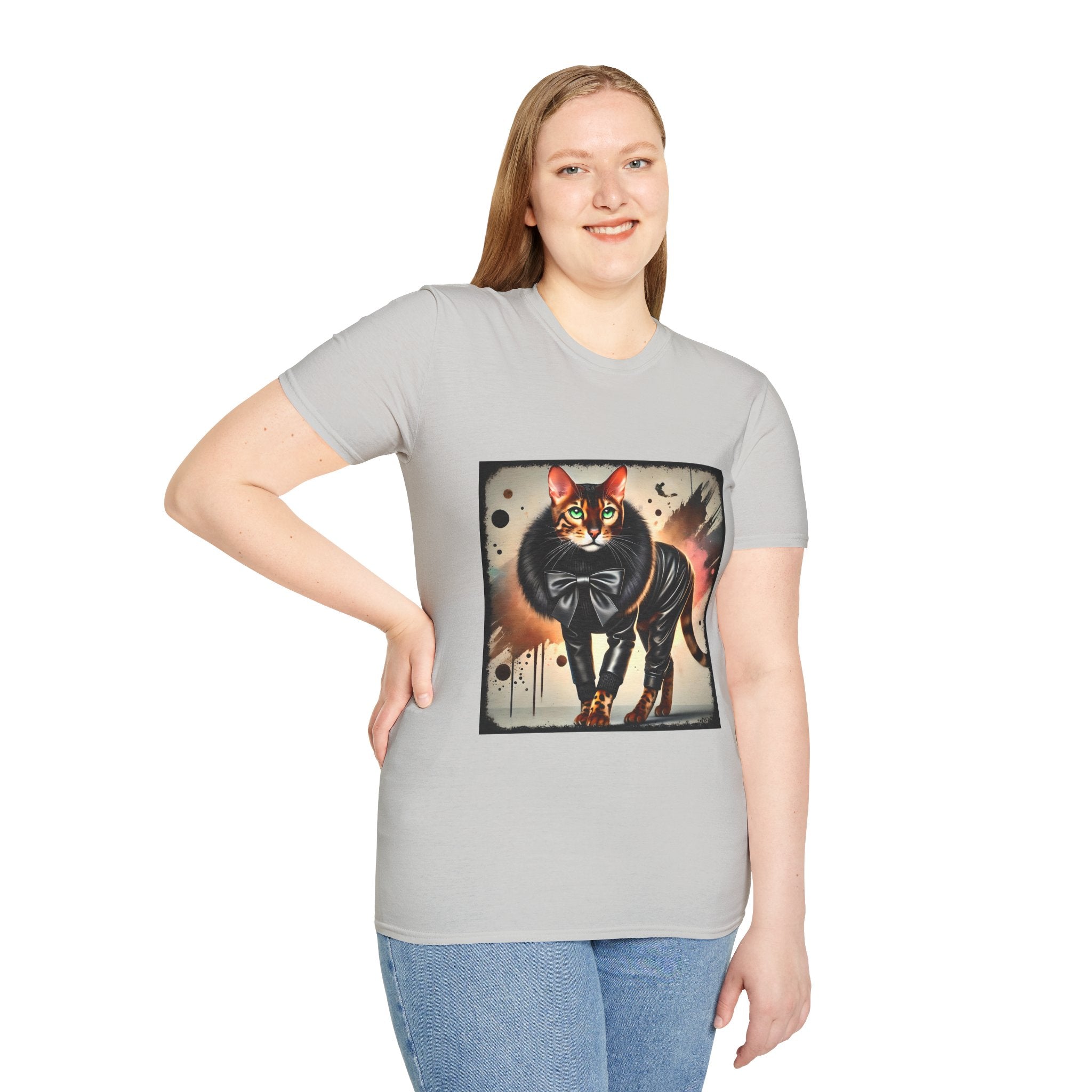 Bengal Cat Bold Muse | Unisex Cat T-Shirt
