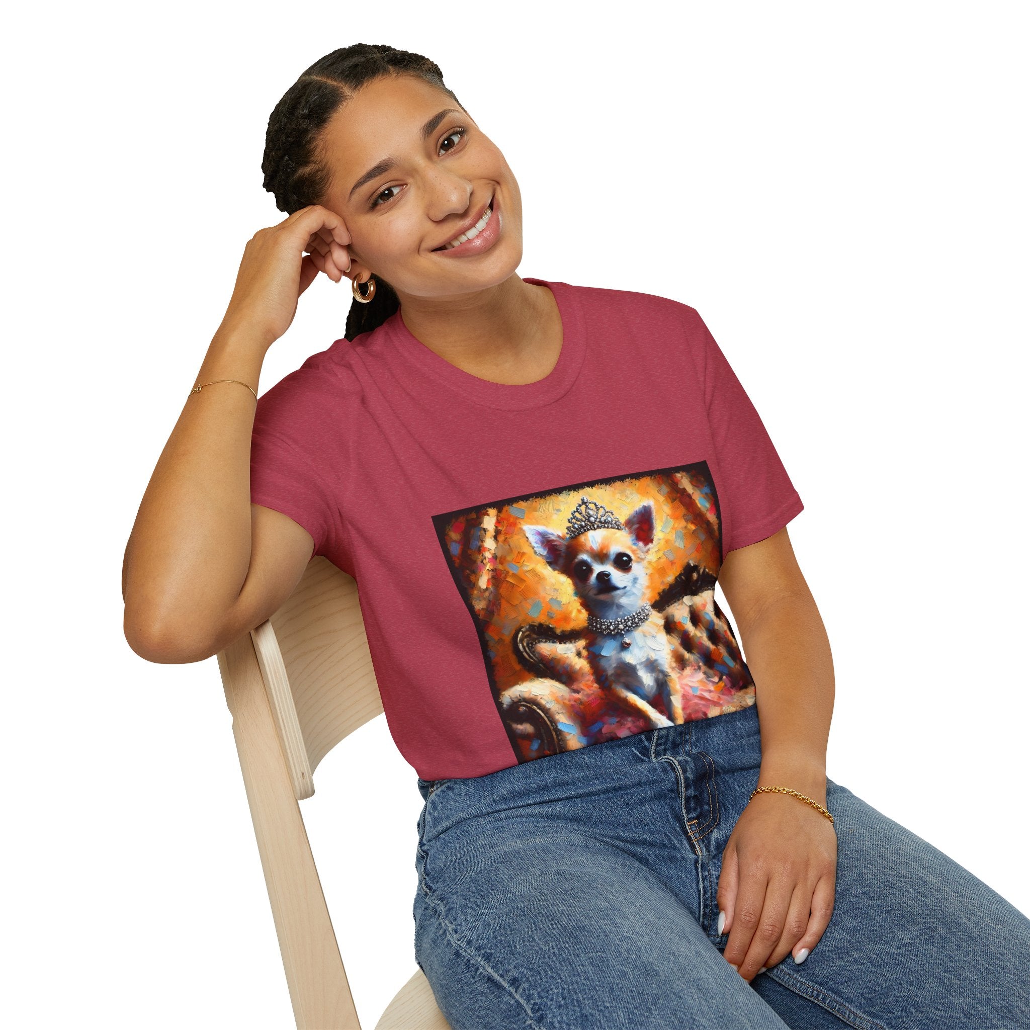 Chihuahua Petite Princess Classic | Unisex Dog T-Shirt