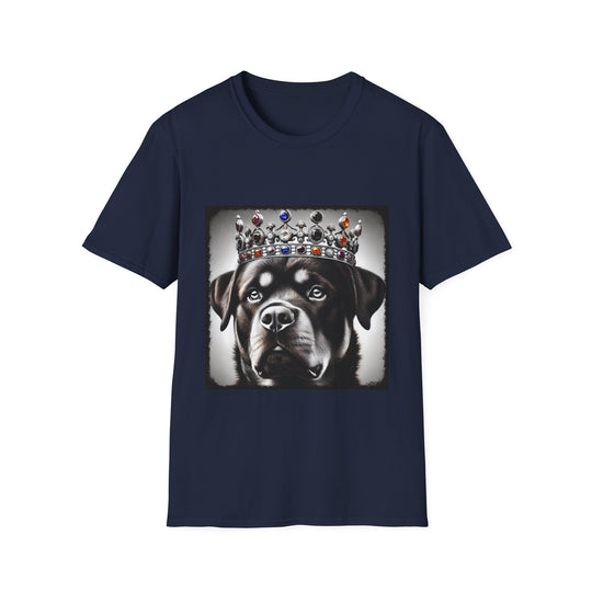 Rottweiler King Supreme design dog lover unisex t-shirt in navy