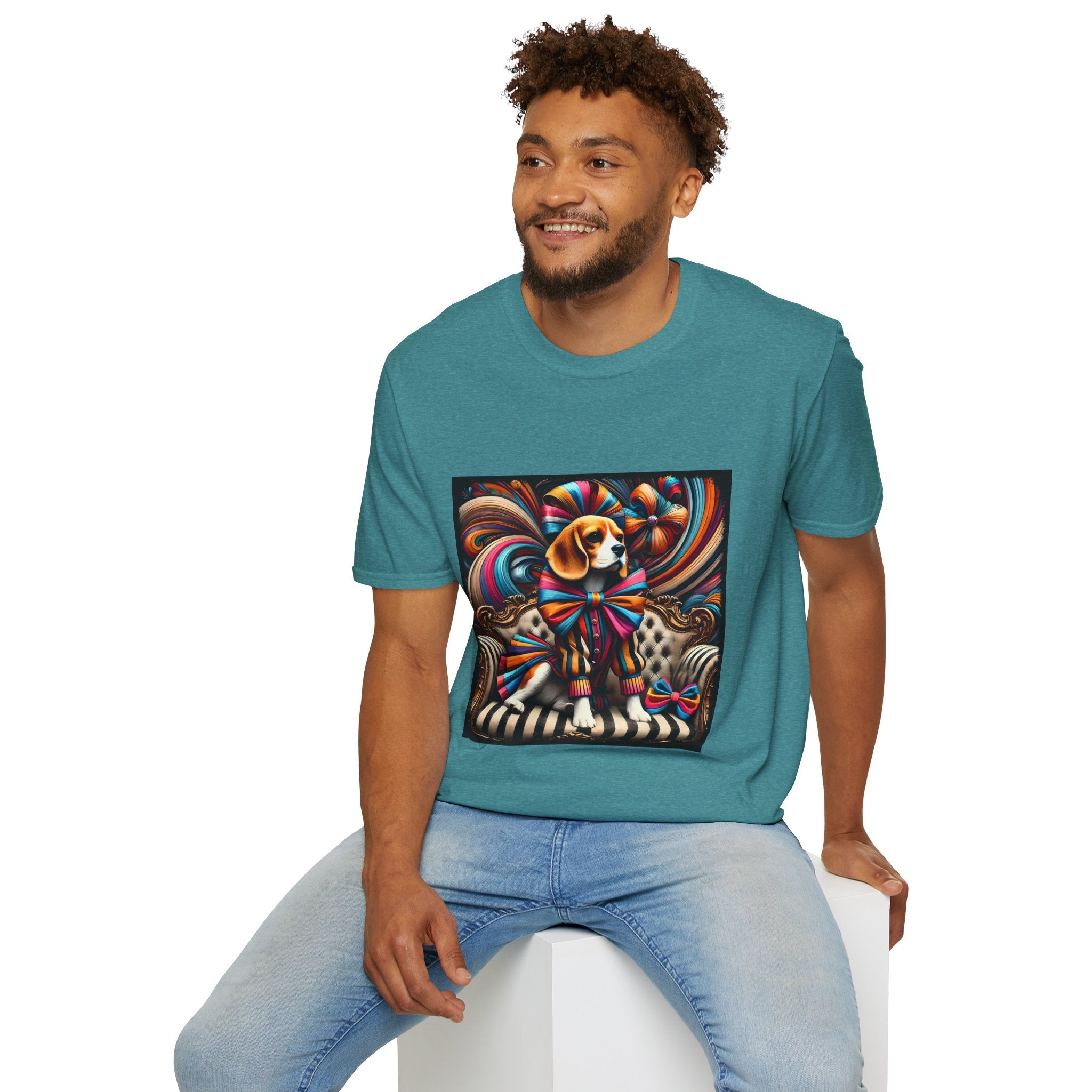 Beagle Vibrant Bold | Unisex Dog T-Shirt