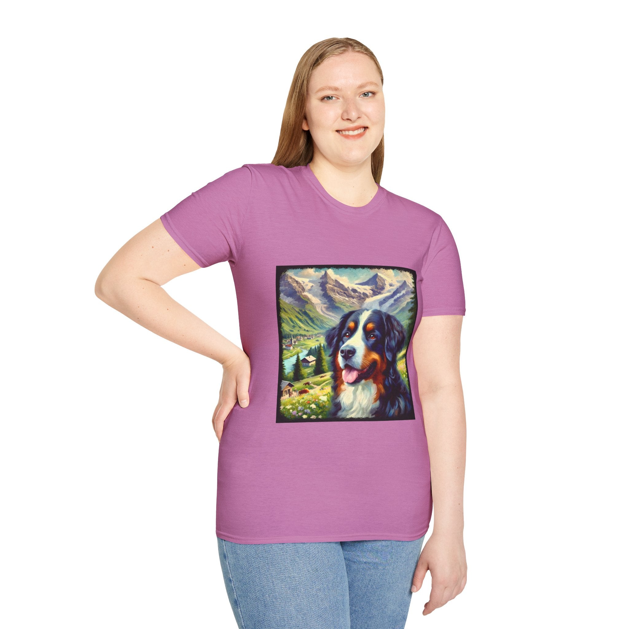 Bernese Mountain Dog Swiss Classic | Unisex Dog T-Shirt