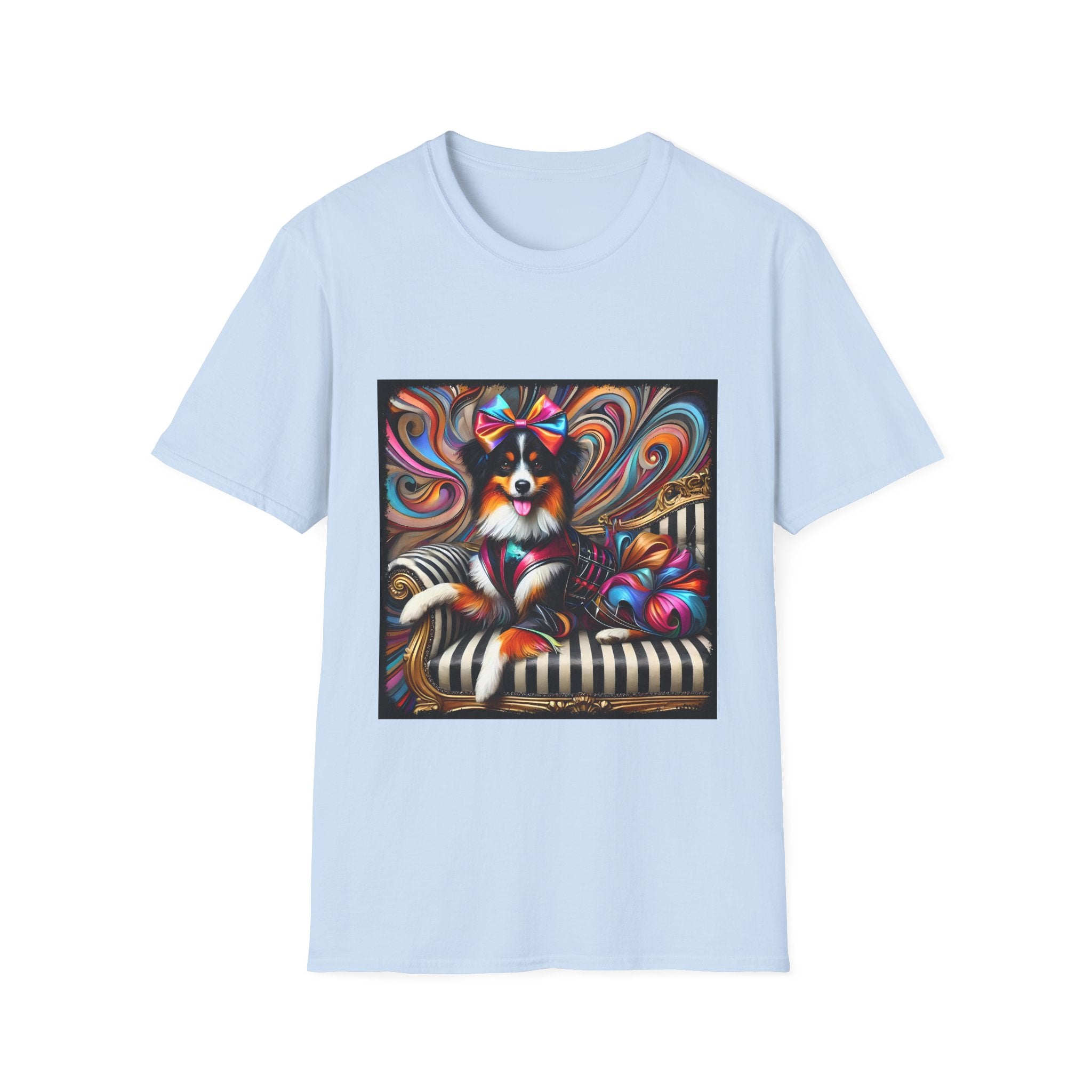 Australian Shepherd Bold Glam Rocker | Unisex Dog T-Shirt