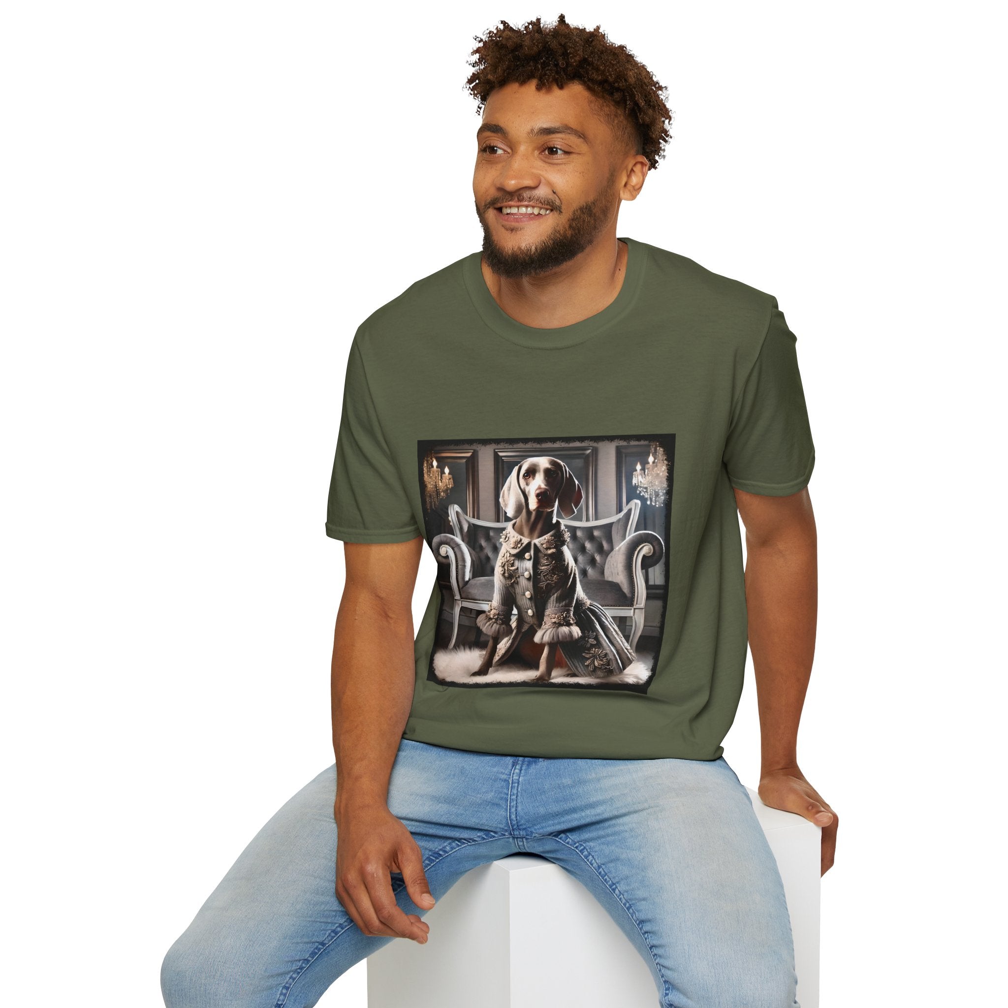 Weimaraner Posh Pup | Unisex Dog T-Shirt
