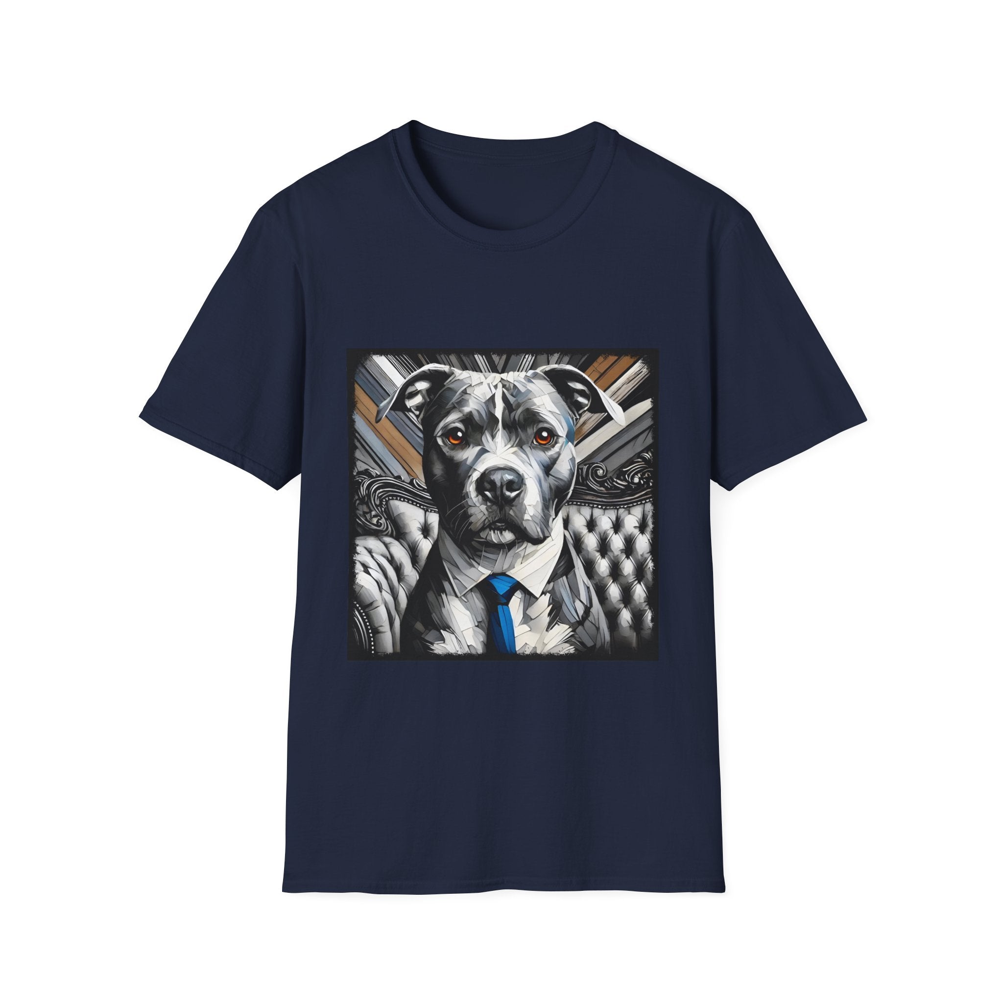 American Pit Bull Terrier Shirt | B&W Bold Eyes Dog Lover Tee