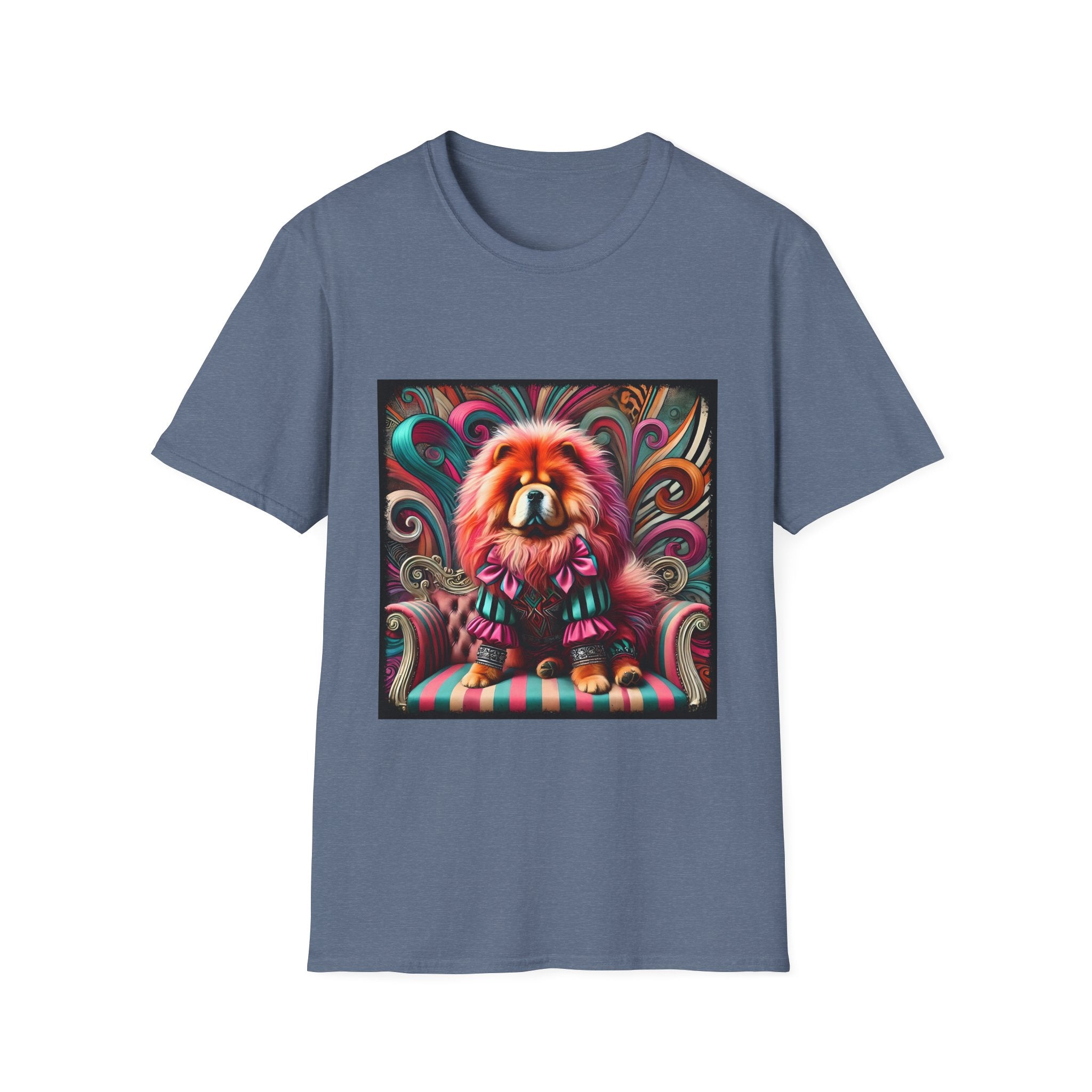 Chow Chow Pink Rocker | Unisex Dog T-Shirt