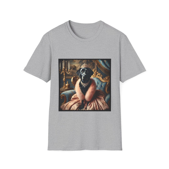 Labrador Retriever Pink Diamond Diva design dog lover unisex t-shirt in sport grey