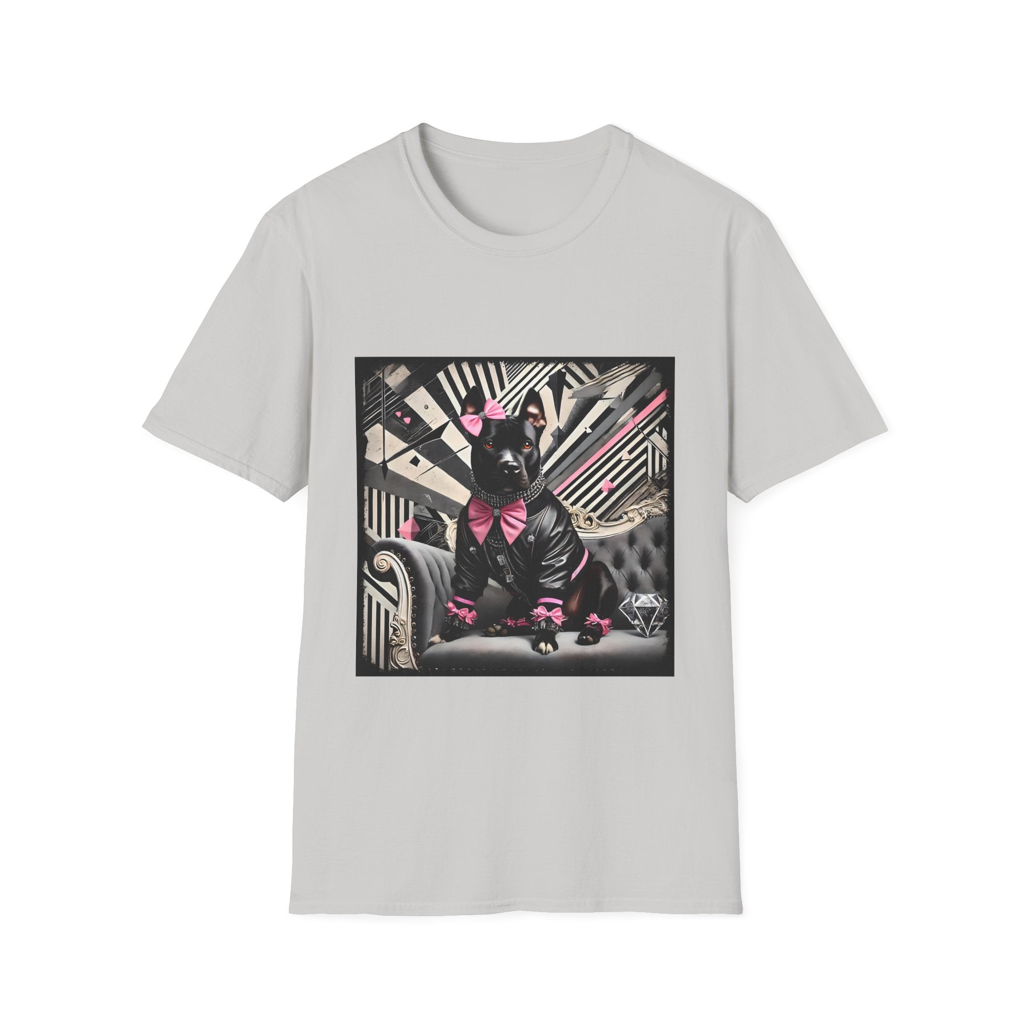 American Pit Bull Terrier Chic Rocker | Unisex Dog T-Shirt