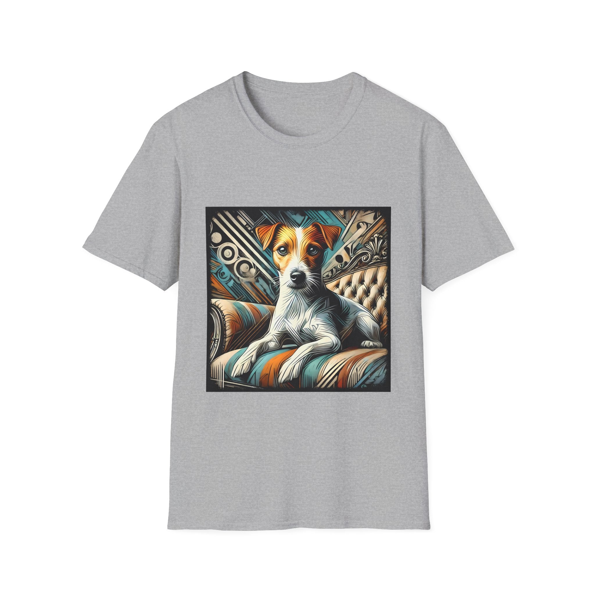 Jack Russell Terrier Warm Rebel | Unisex Dog T-Shirt