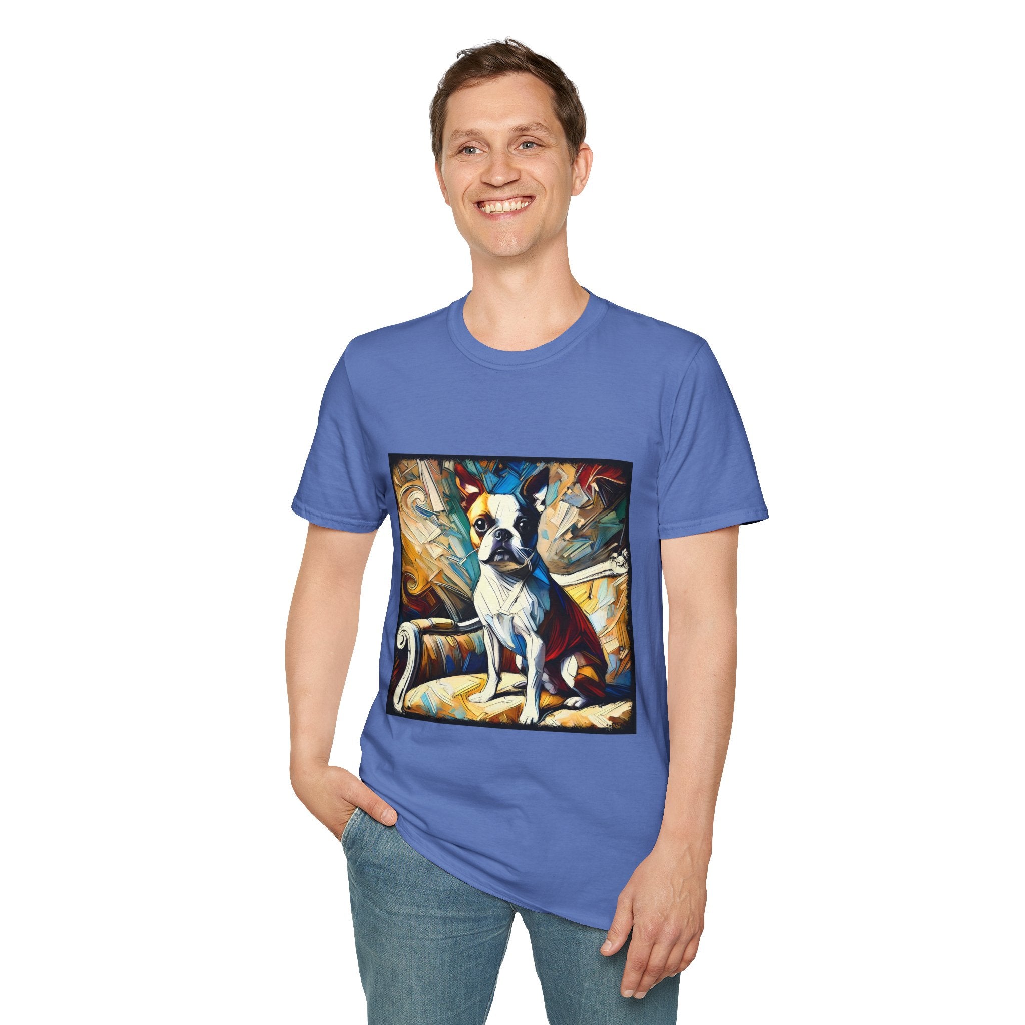 Boston Terrier Warm Classic | Unisex Dog T-Shirt