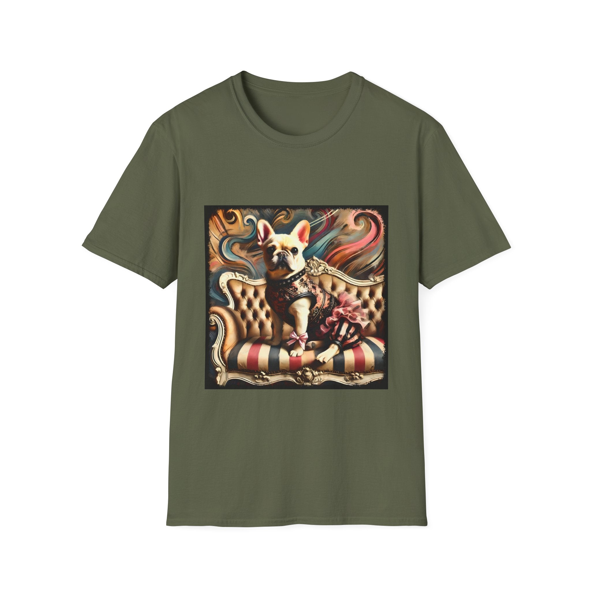 French Bulldog Shirt | Pink Rocker Dog Lover Tee