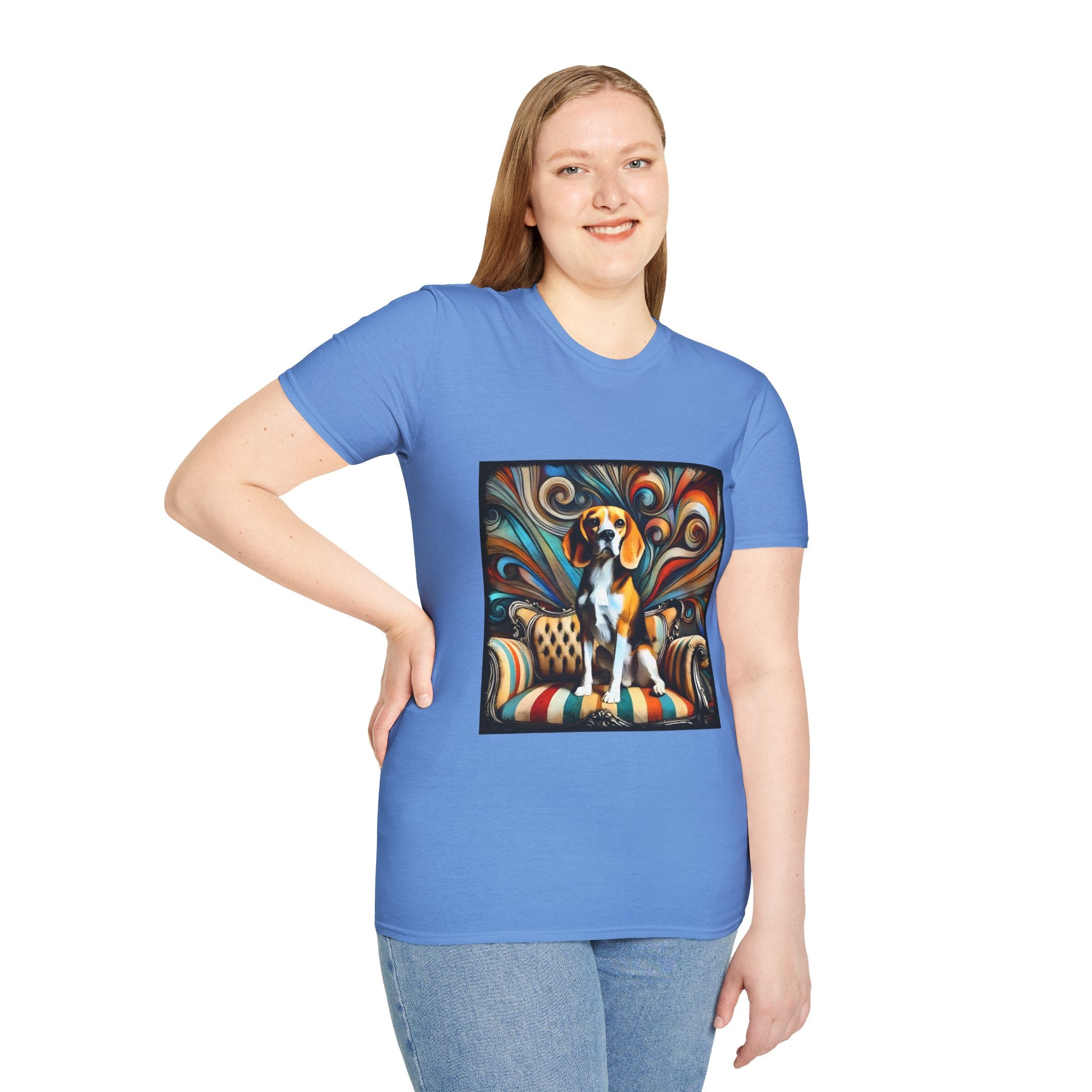 Beagle Warm Swirl | Unisex Dog T-Shirt