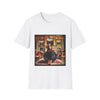 Golden Retriever Golden Runway design dog lover unisex t-shirt in white