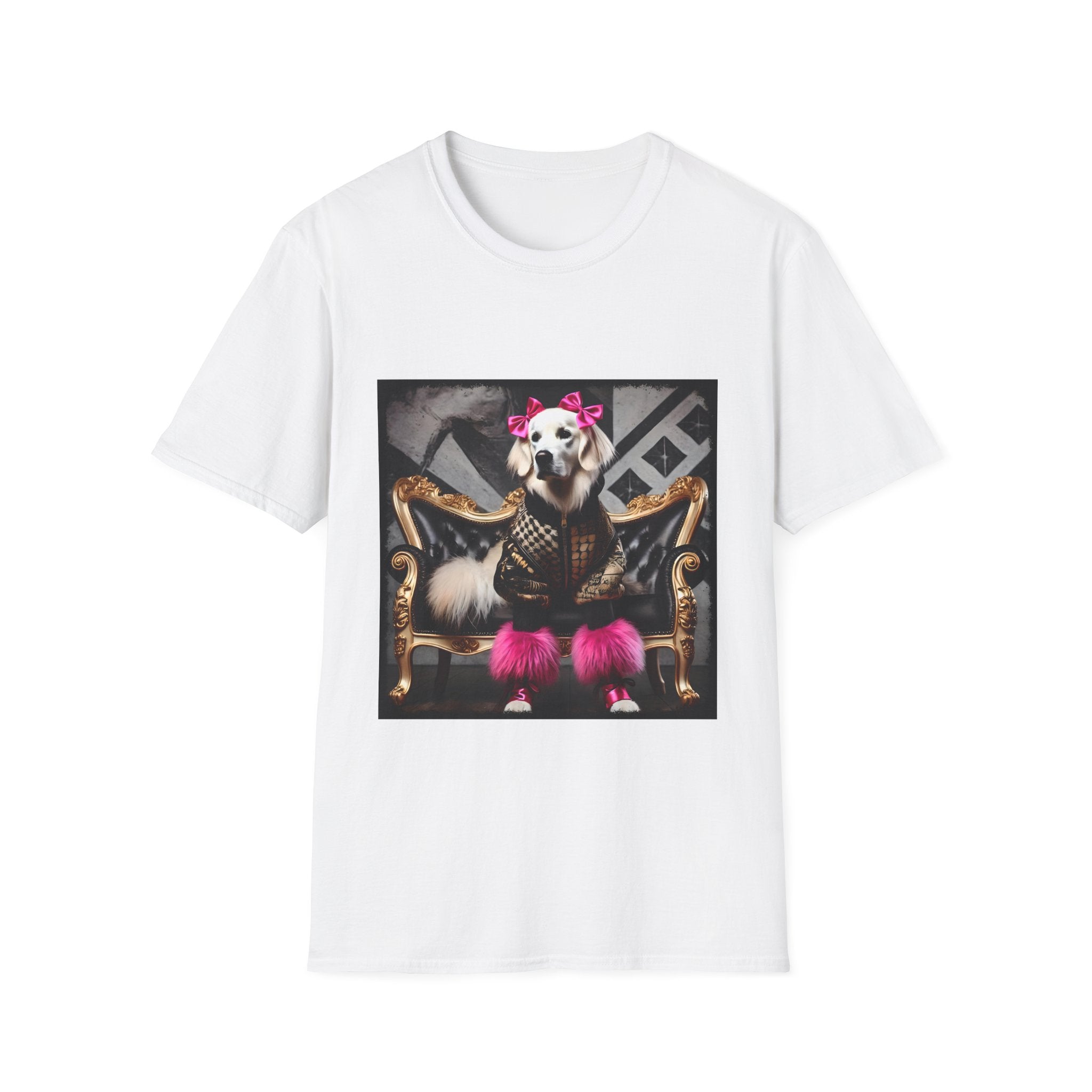 Golden Retriever Shirt | Chic Rocker Dog Lover Tee