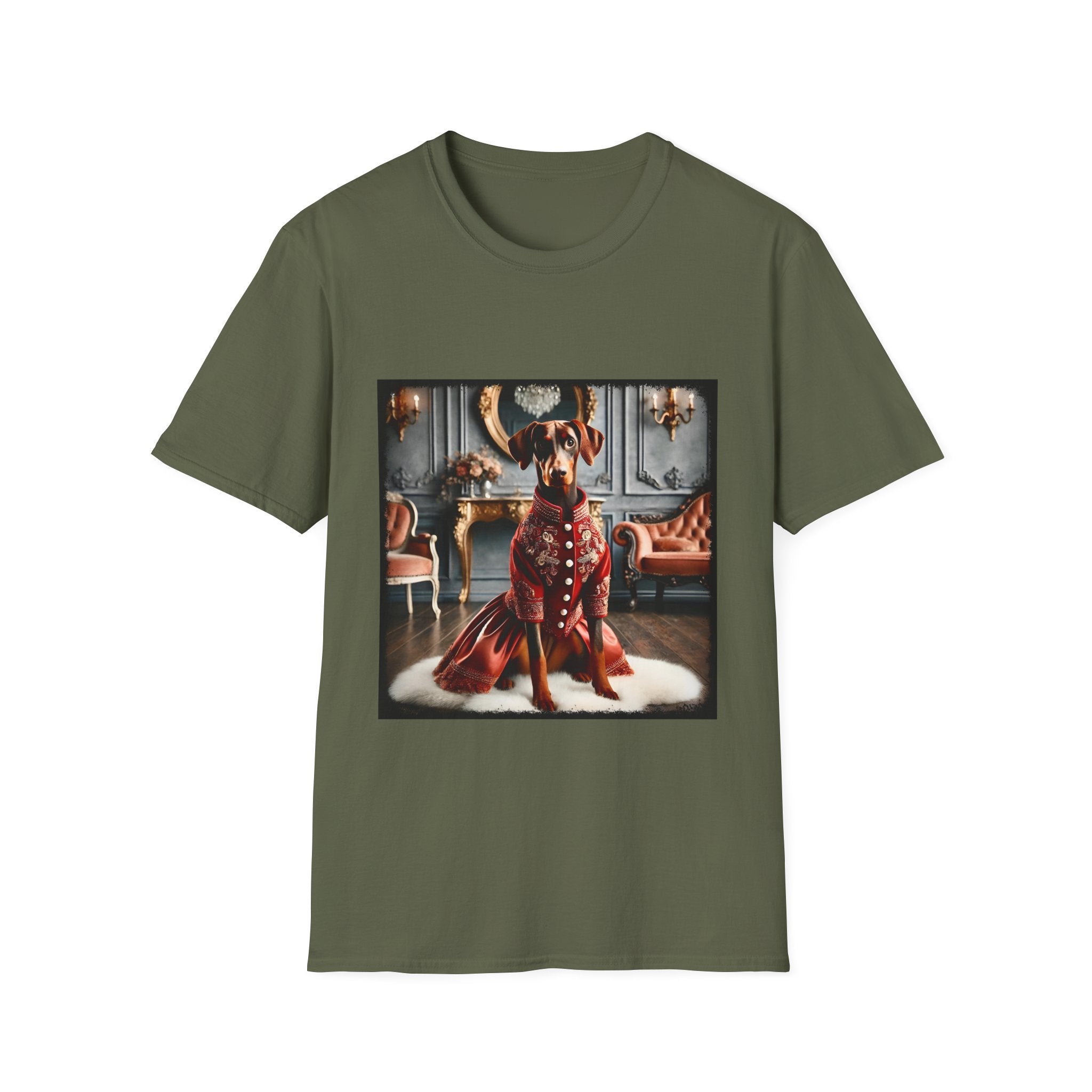 Doberman Pinscher Velvet Vixen | Unisex Dog T-Shirt